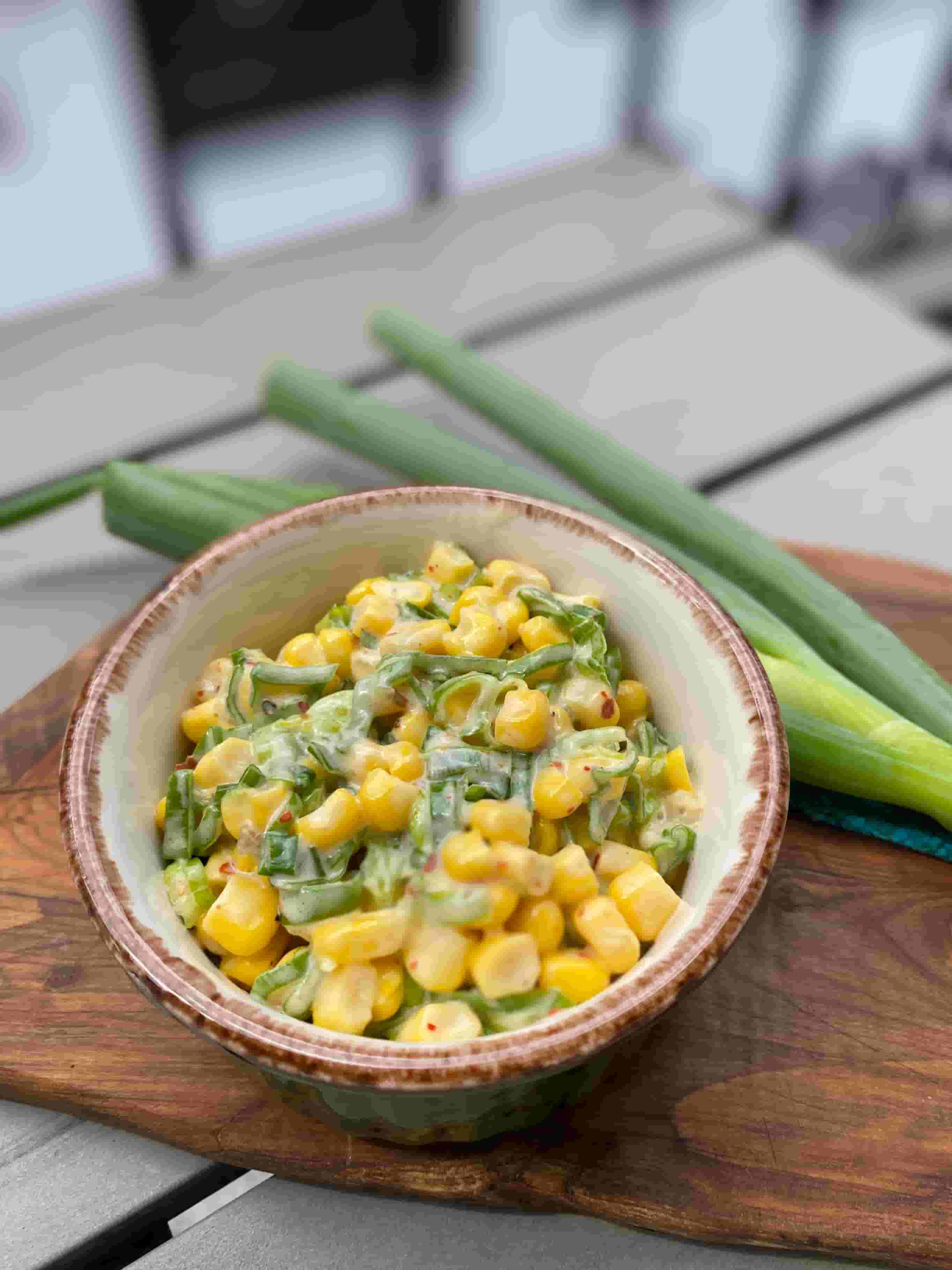 Salade de maïs de rue Recipe Image