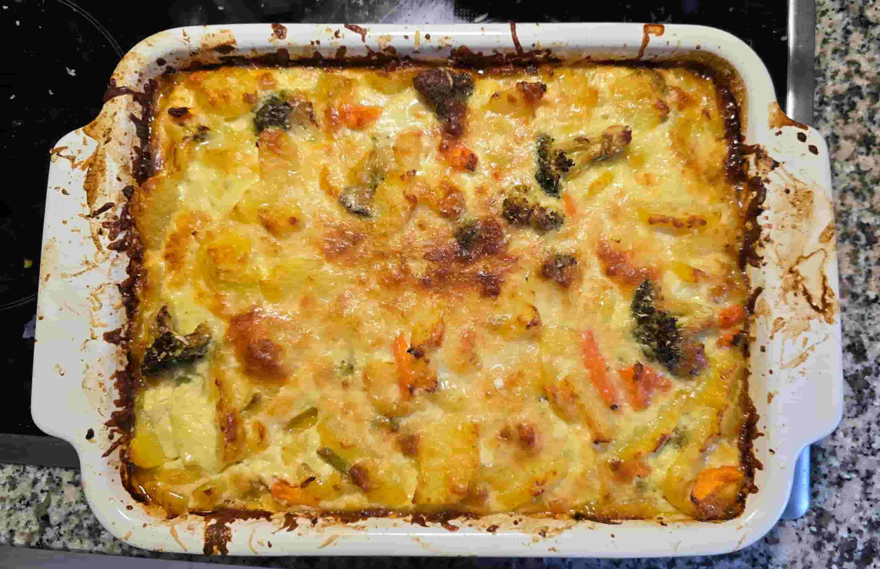 ZAPIEKANKA Z ZIEMNIAKÓW I WARZYW Recipe Image