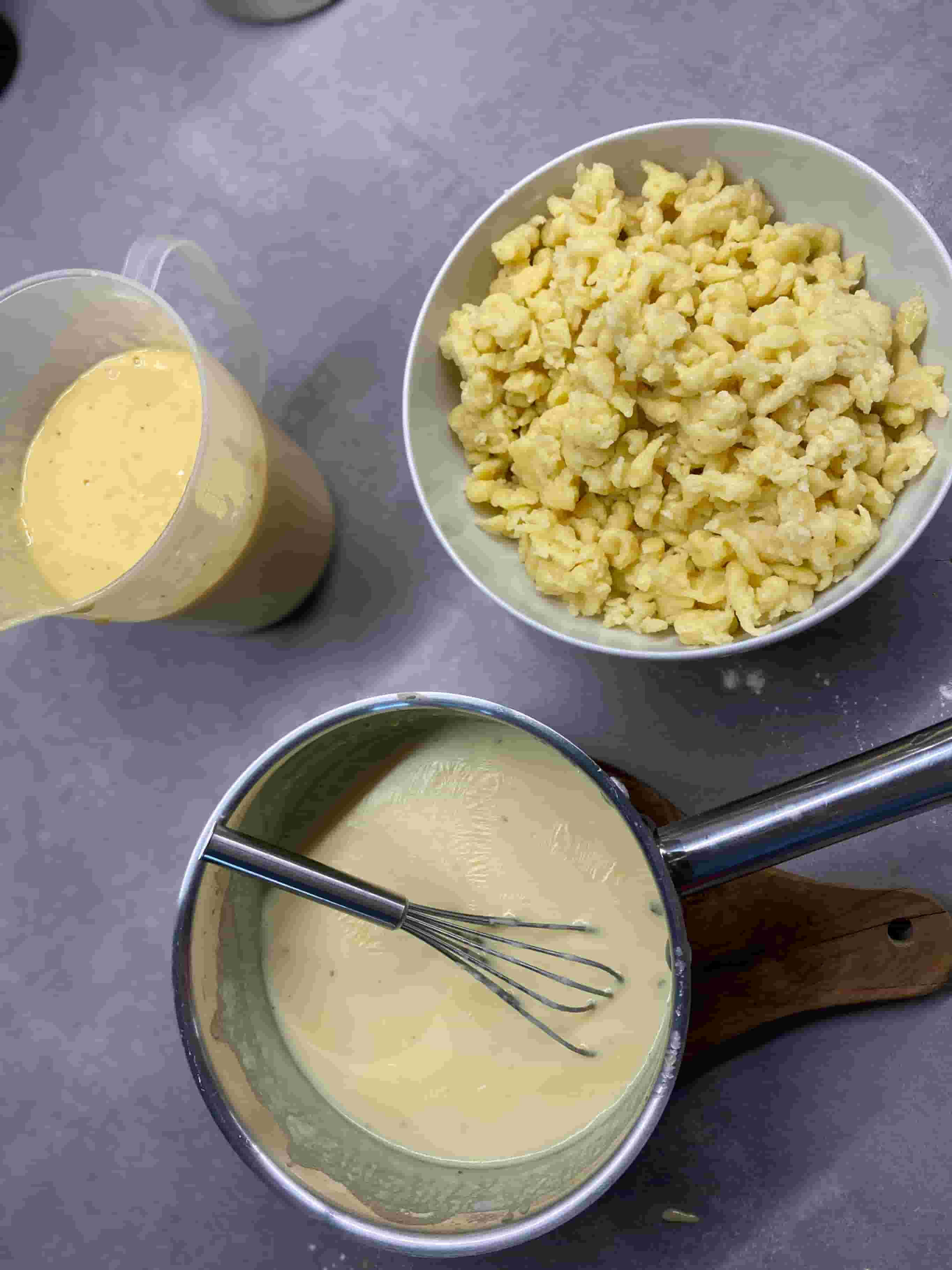 Spätzle au Fromage Recipe Image