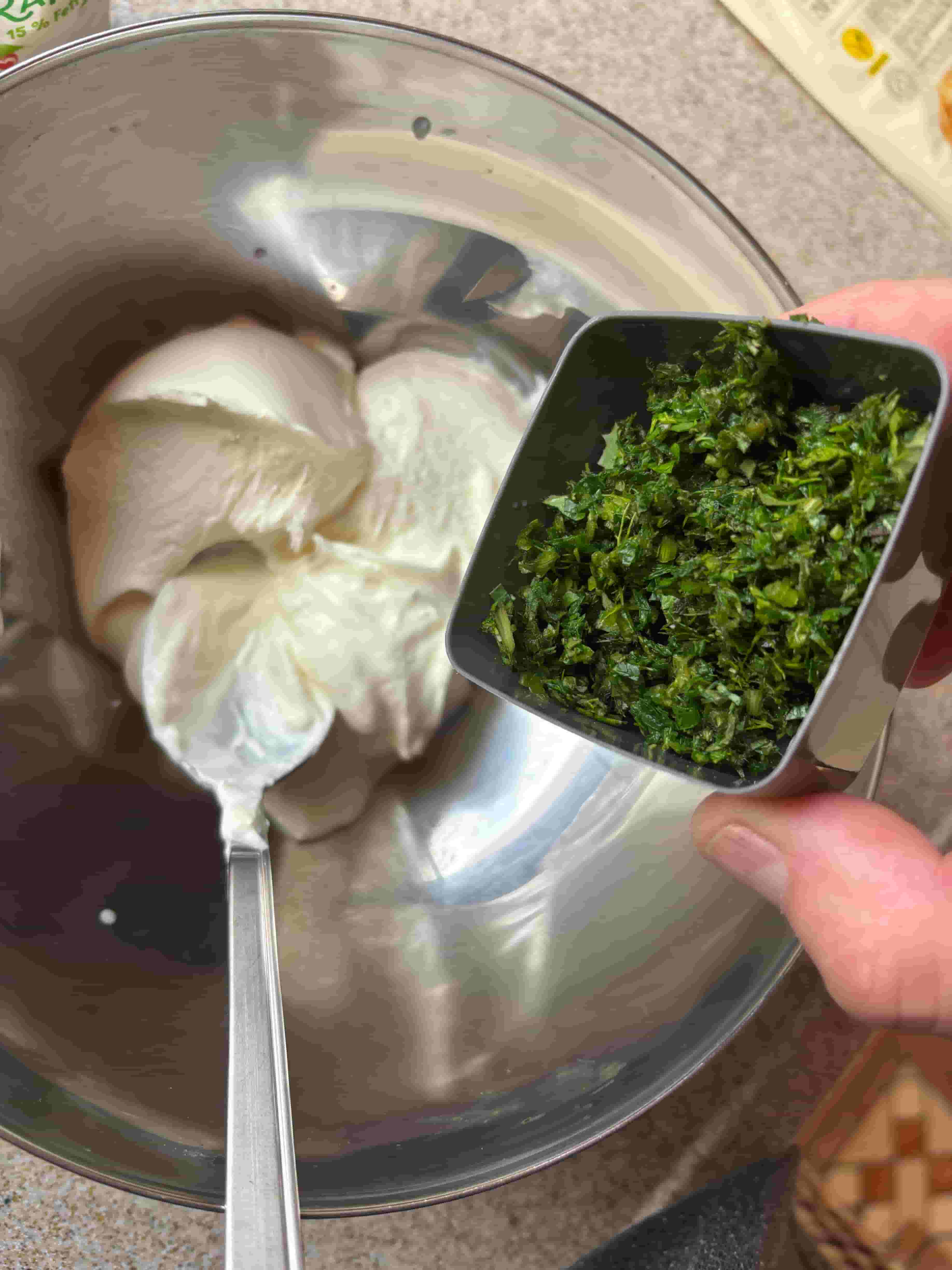 Фламкухен с аспержи Recipe Image
