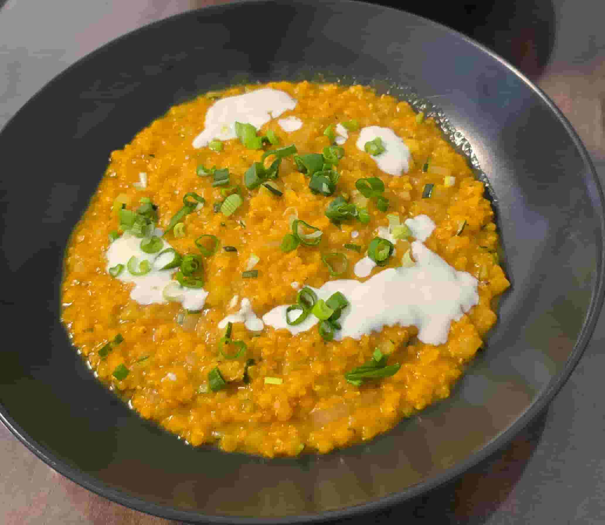 Vegan Red Lentil Soup Recipe Image