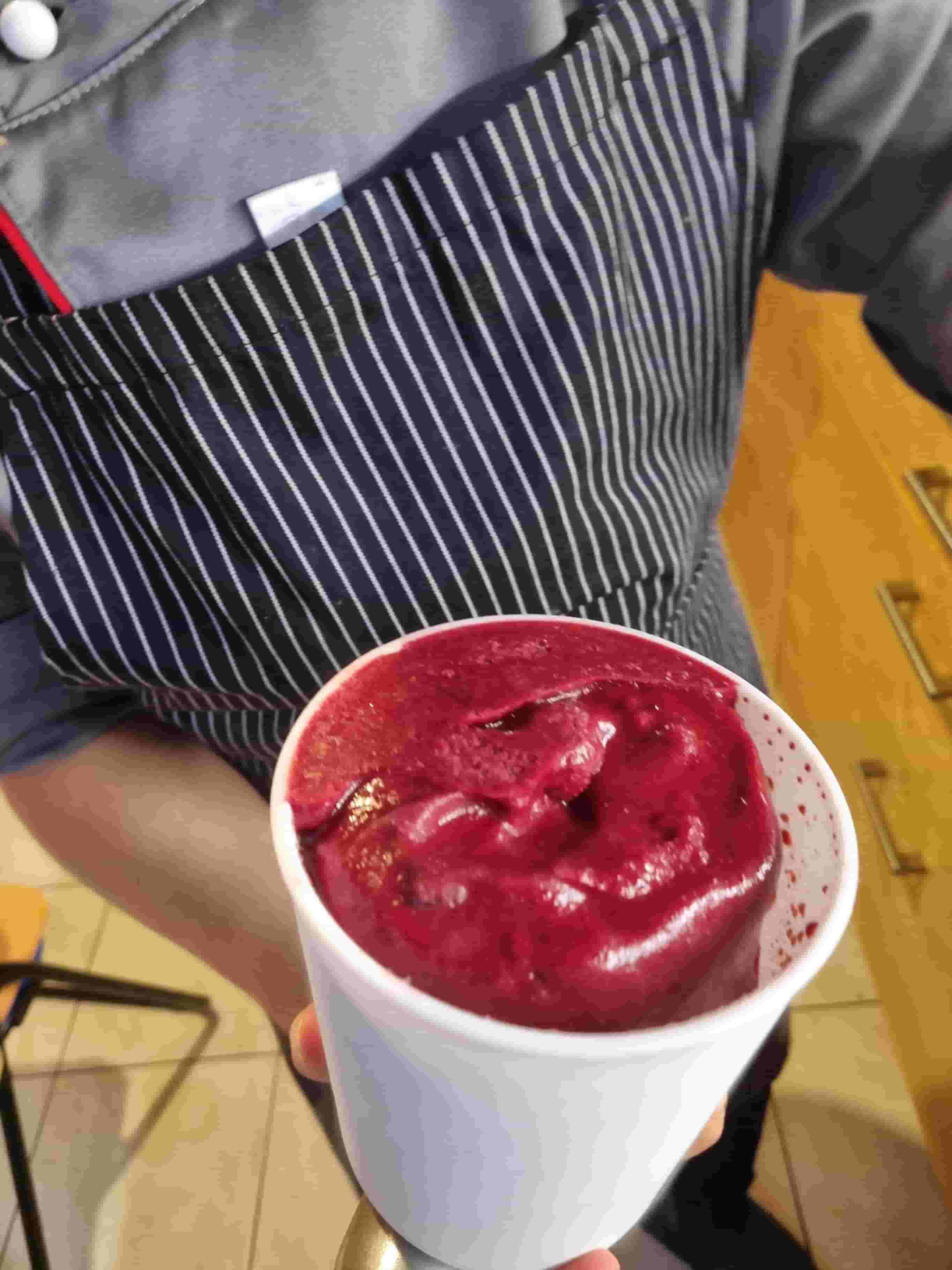 Sorbet aux mûres Recipe Image