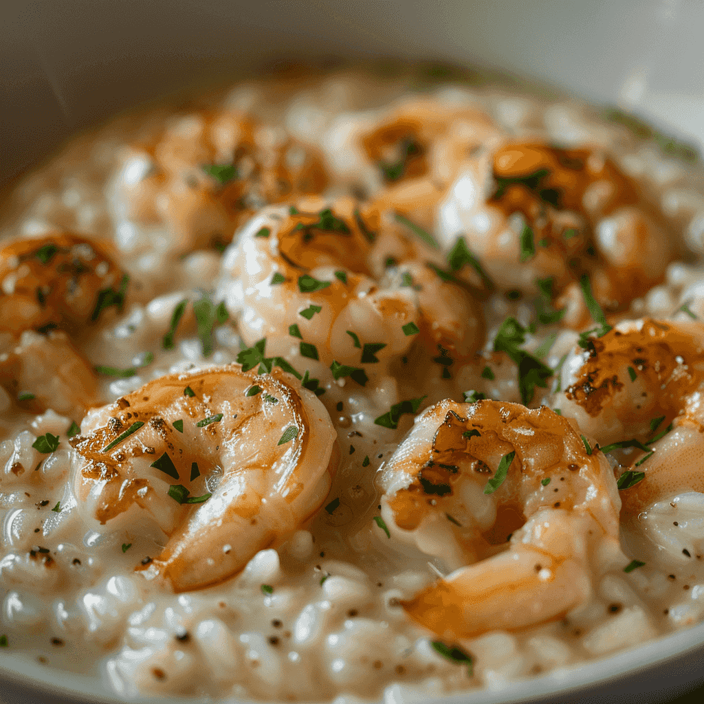 Creamy Shrimp Risotto: An Easy and Delicious Recipe in 25 Minutes Recipe Image