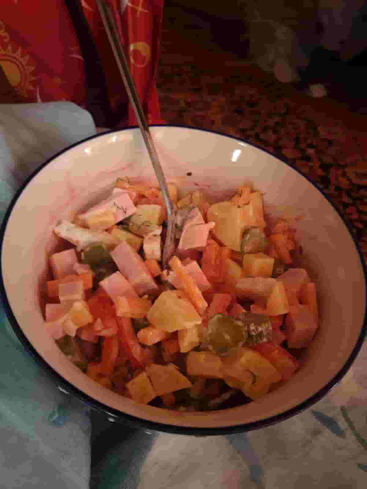 Olivier Salad Recipe Image