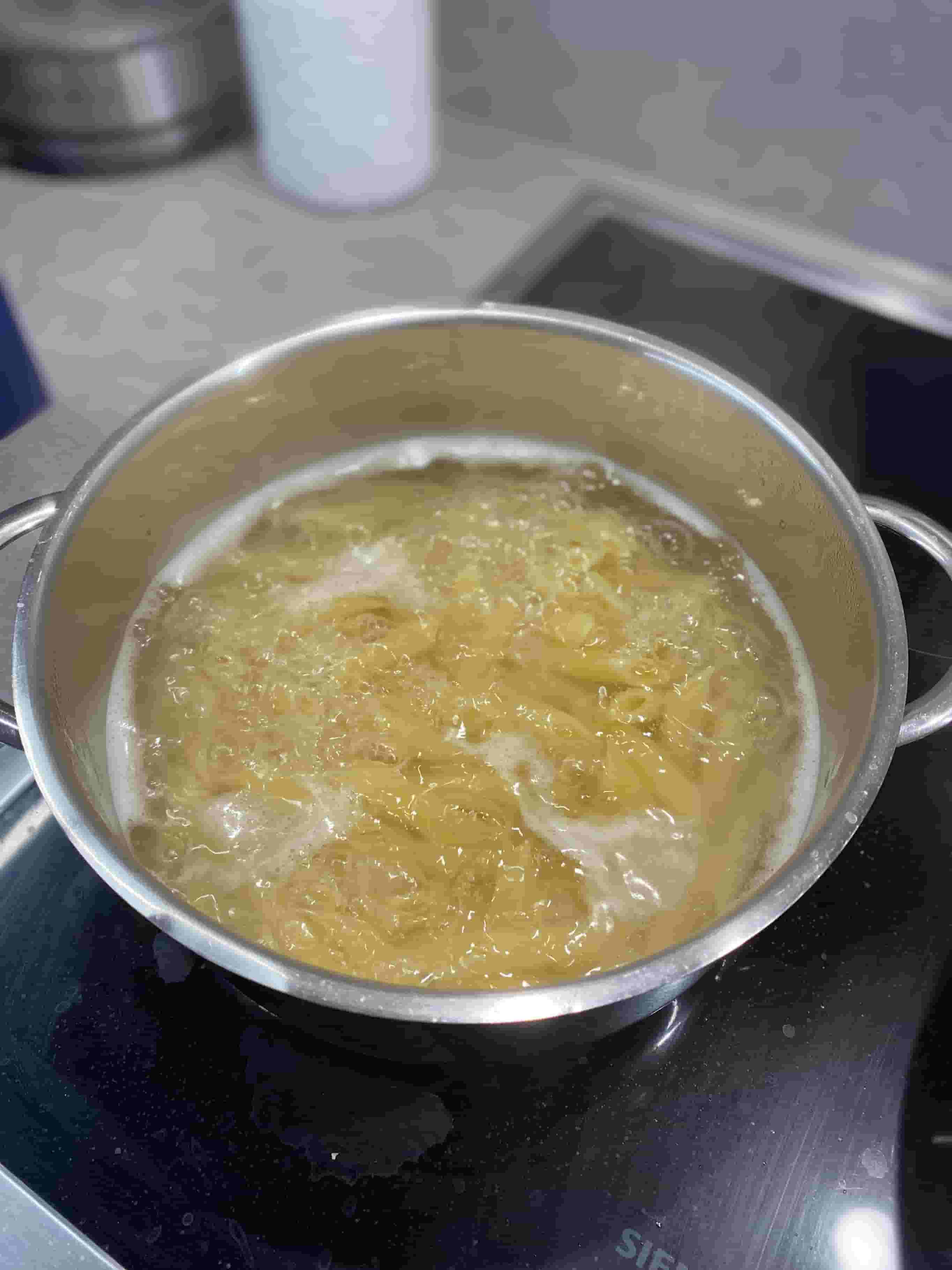 Паста със скариди и сос от фета и домати Recipe Image