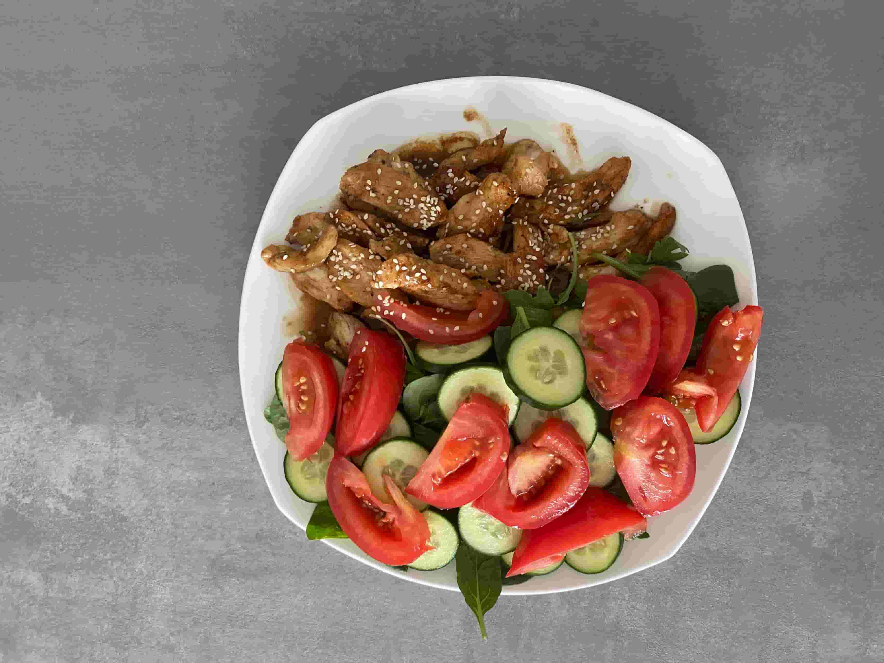 Teriyaki Kipsalade Recipe Image