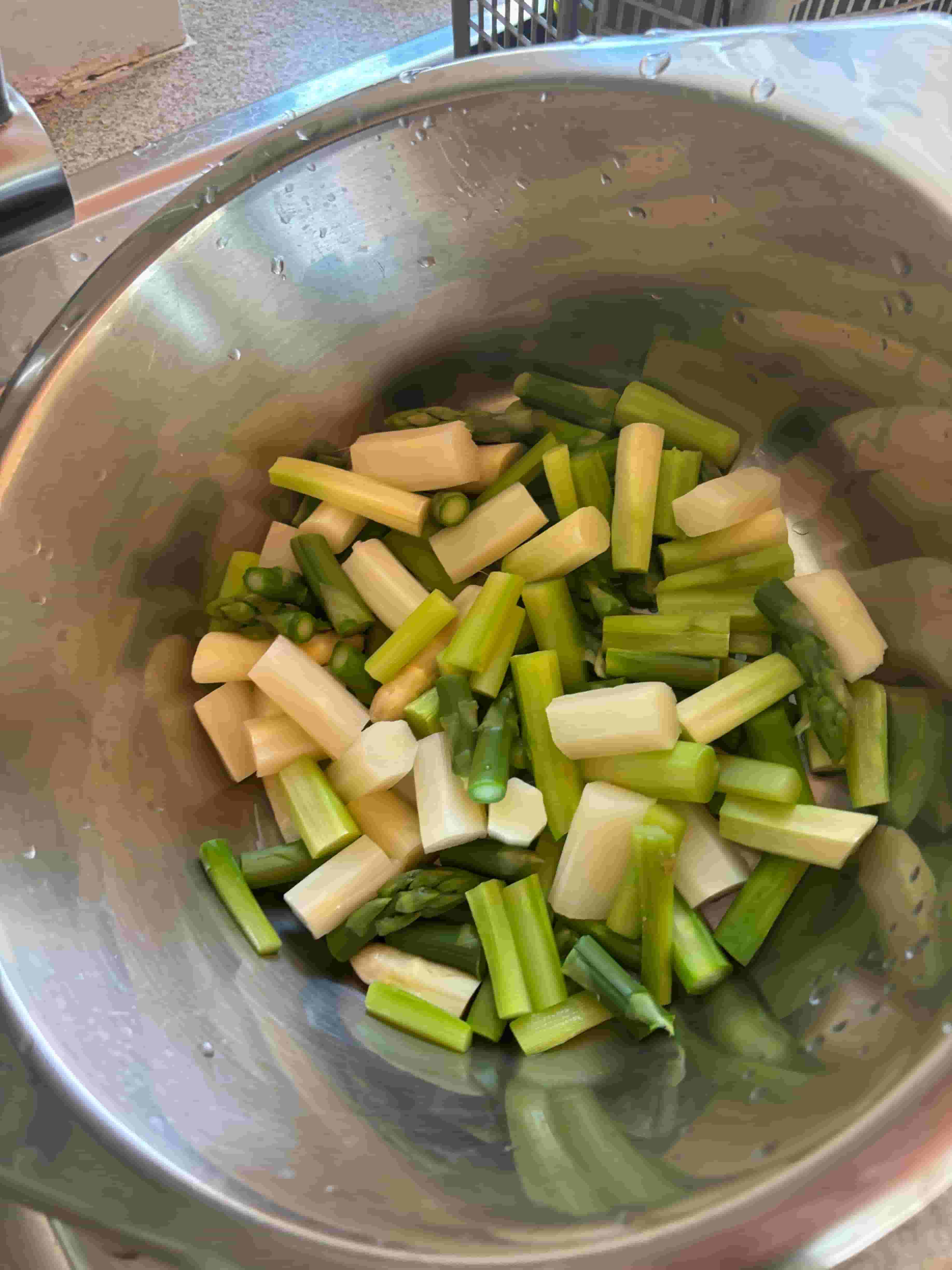 Фламкухен с аспержи Recipe Image