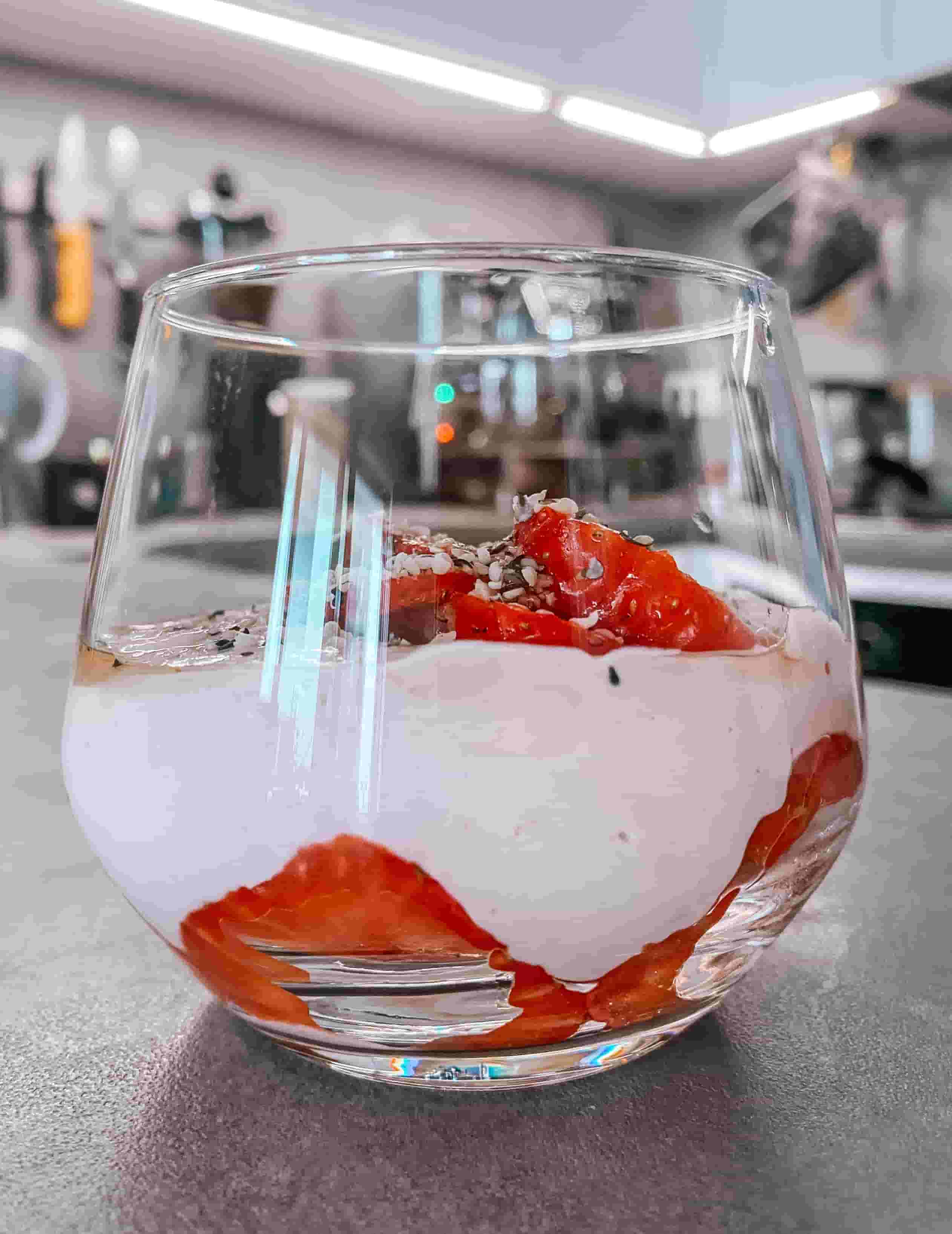 Skyr aux fraises Recipe Image
