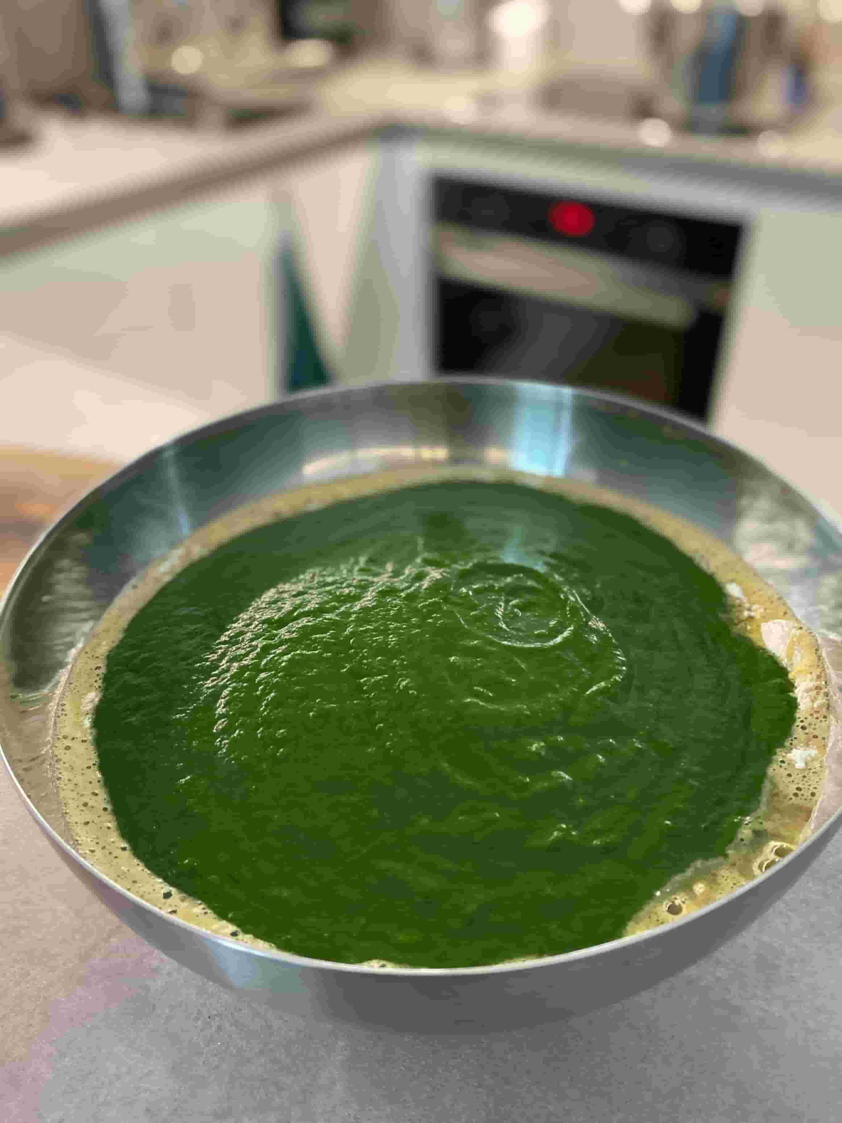 Proteinowe szpecle szpinakowe (bez mleka) Recipe Image
