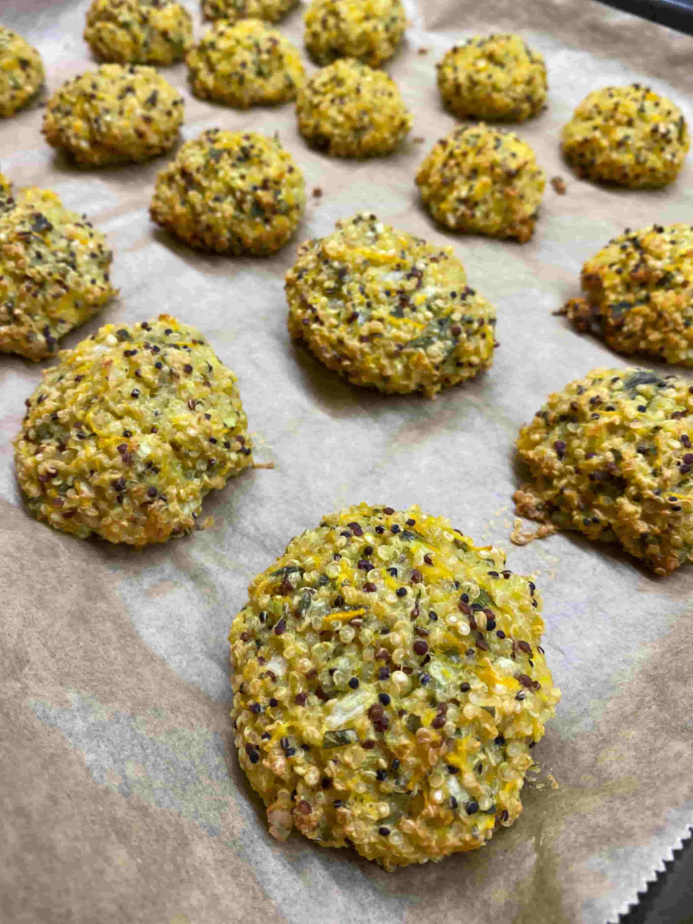 Kulki z Quinoi z Warzywami Recipe Image