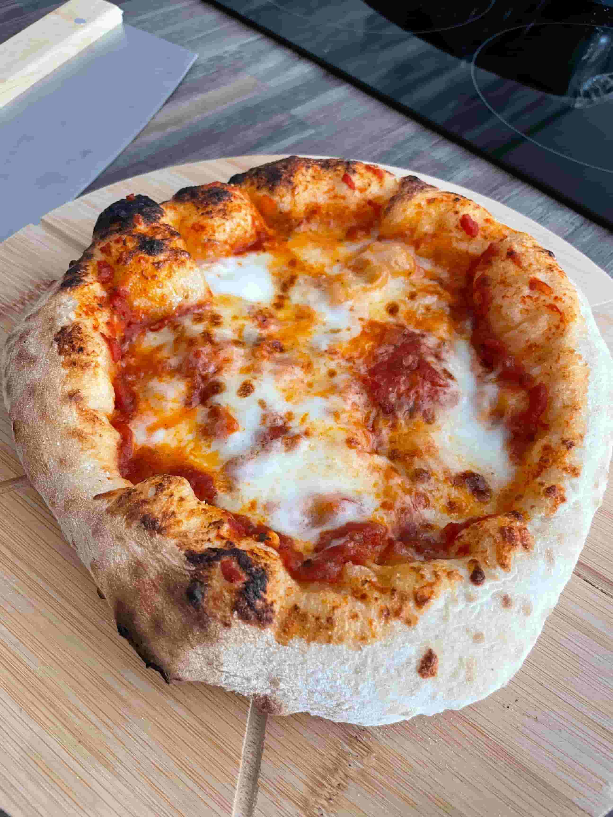 Masa de Pizza - Método Poolish 70% Hidratación Recipe Image