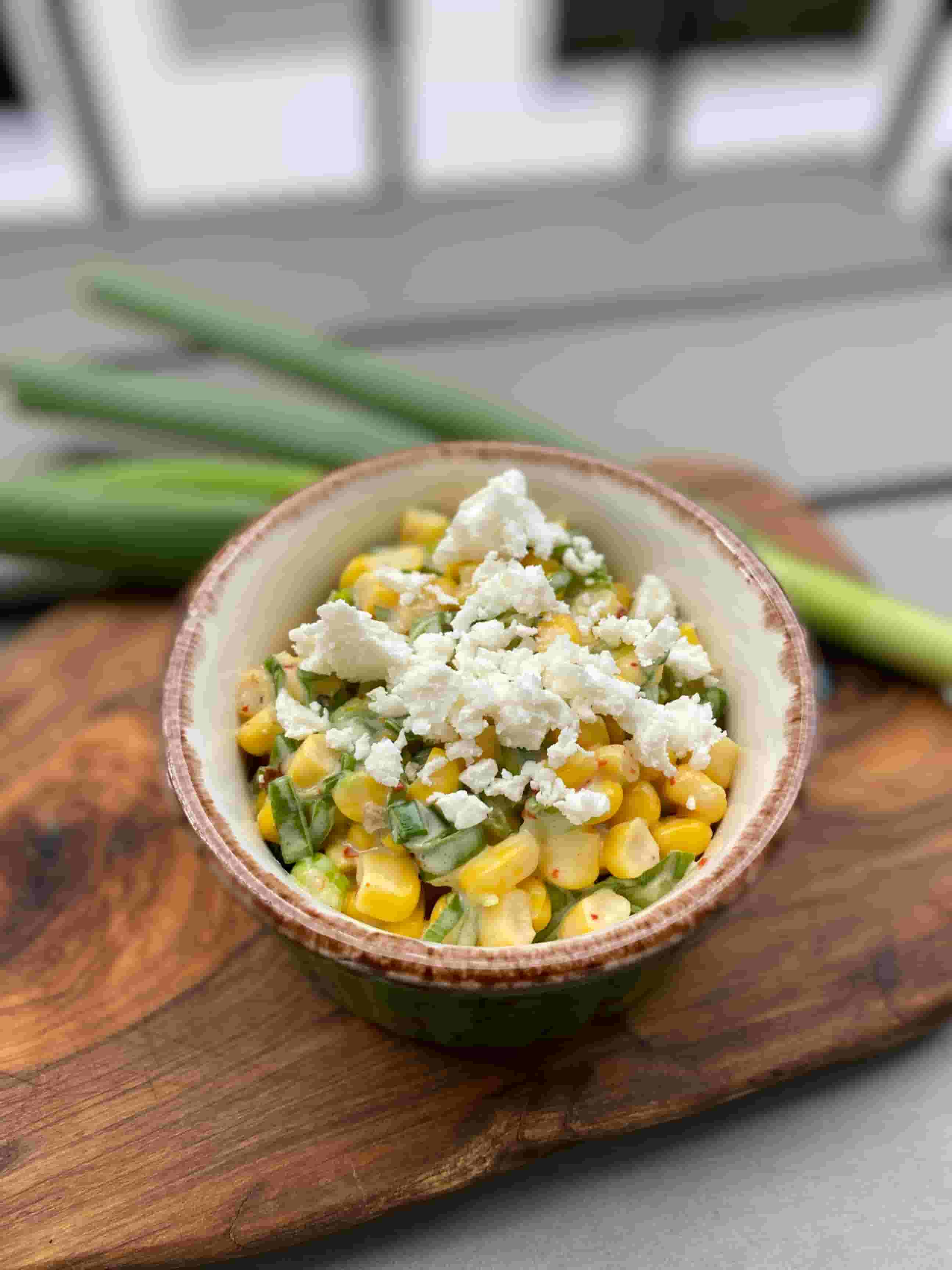 Salade de maïs de rue Recipe Image