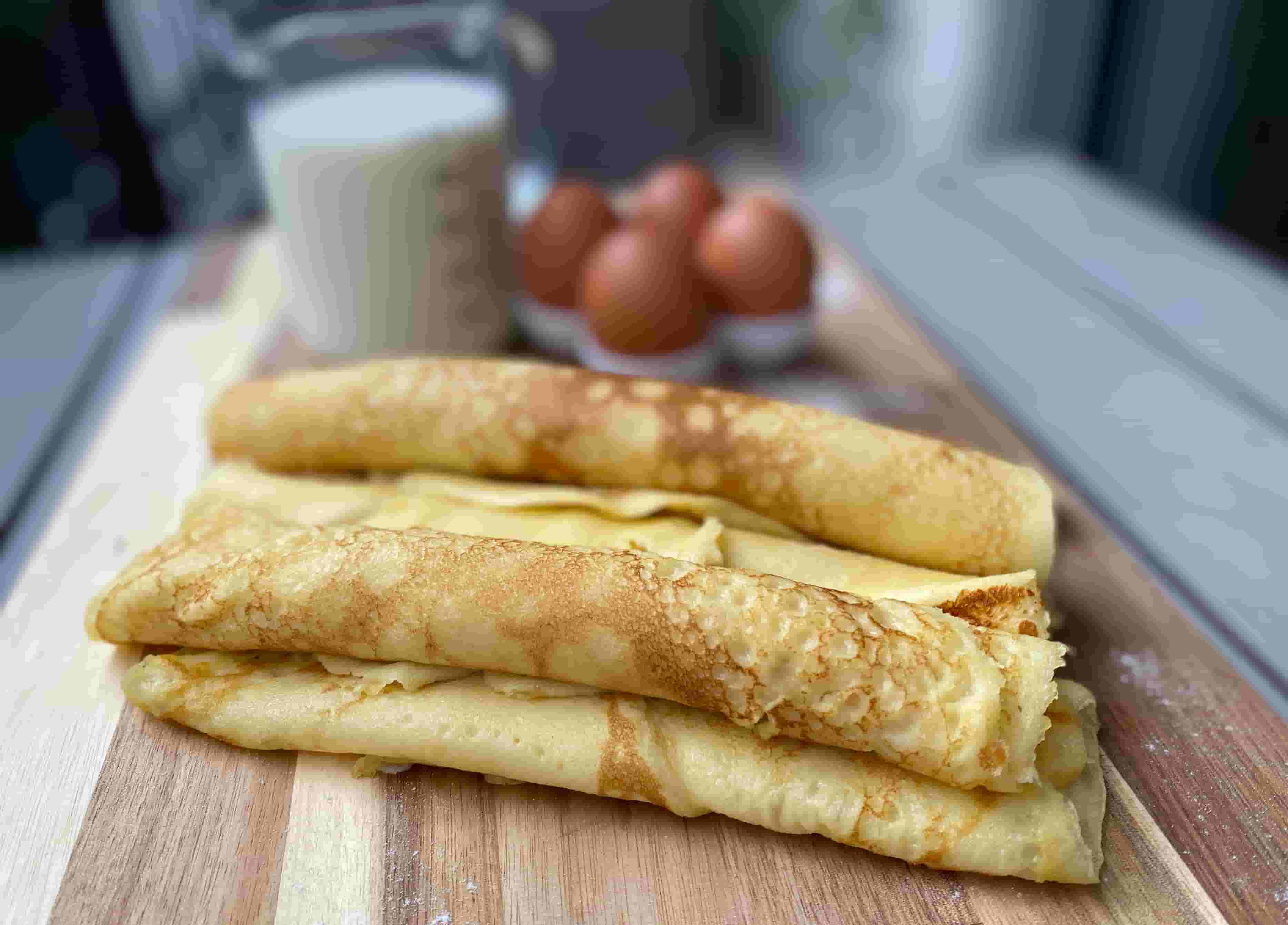 Klasyczne naleśniki do zupy Frittatensuppe Recipe Image