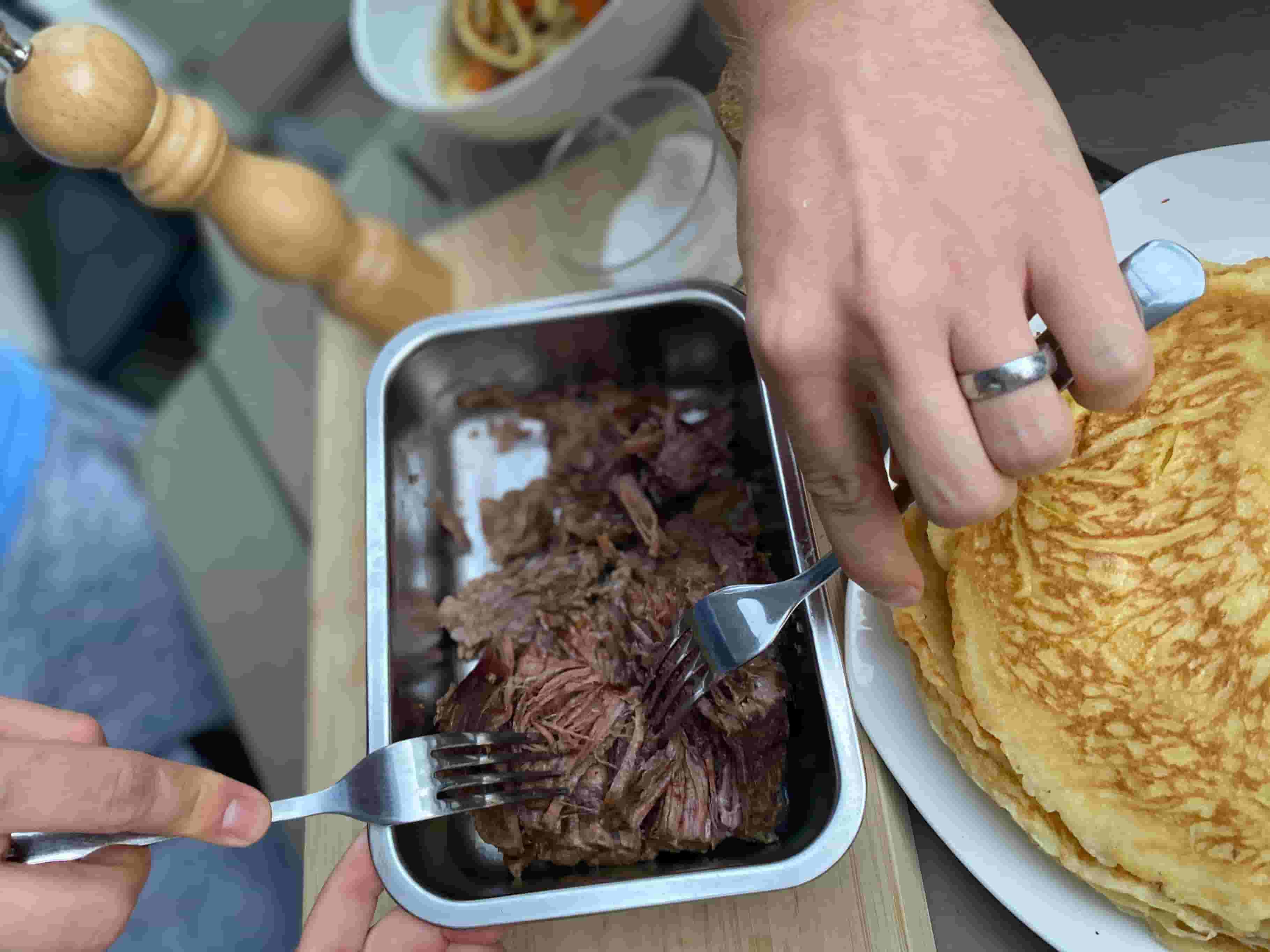 Бавно сготвено говеждо Recipe Image