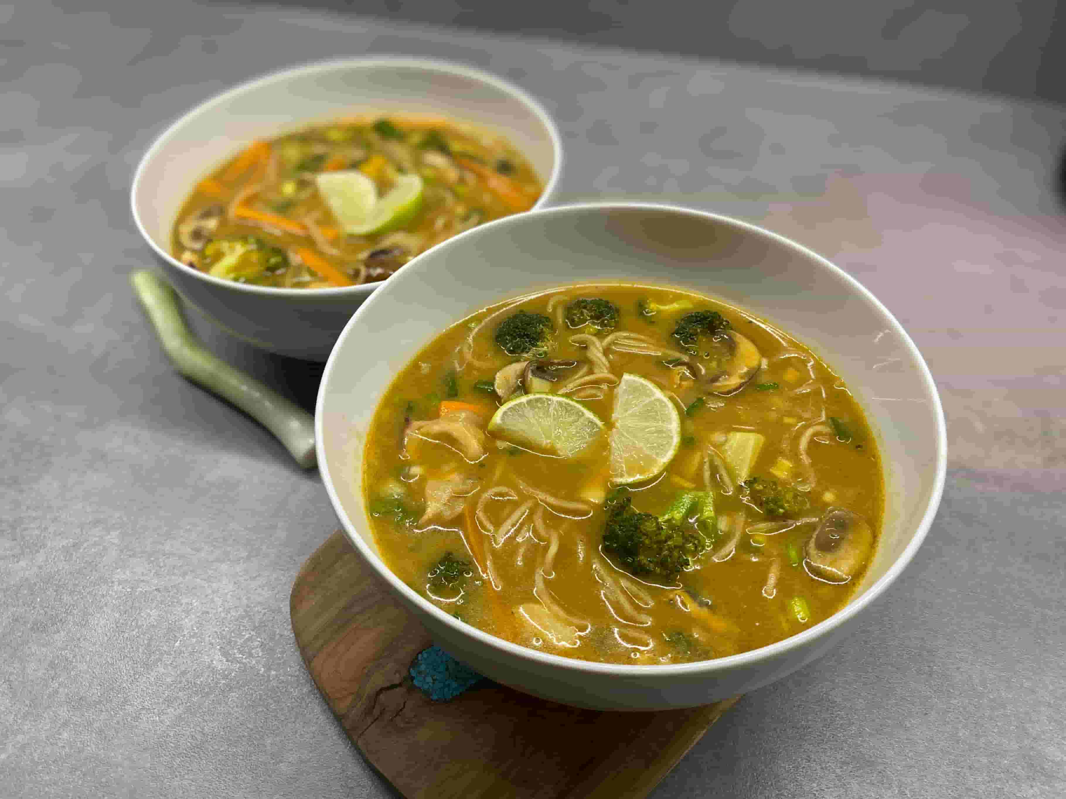 Ramen épicé aux fruits de mer Recipe Image