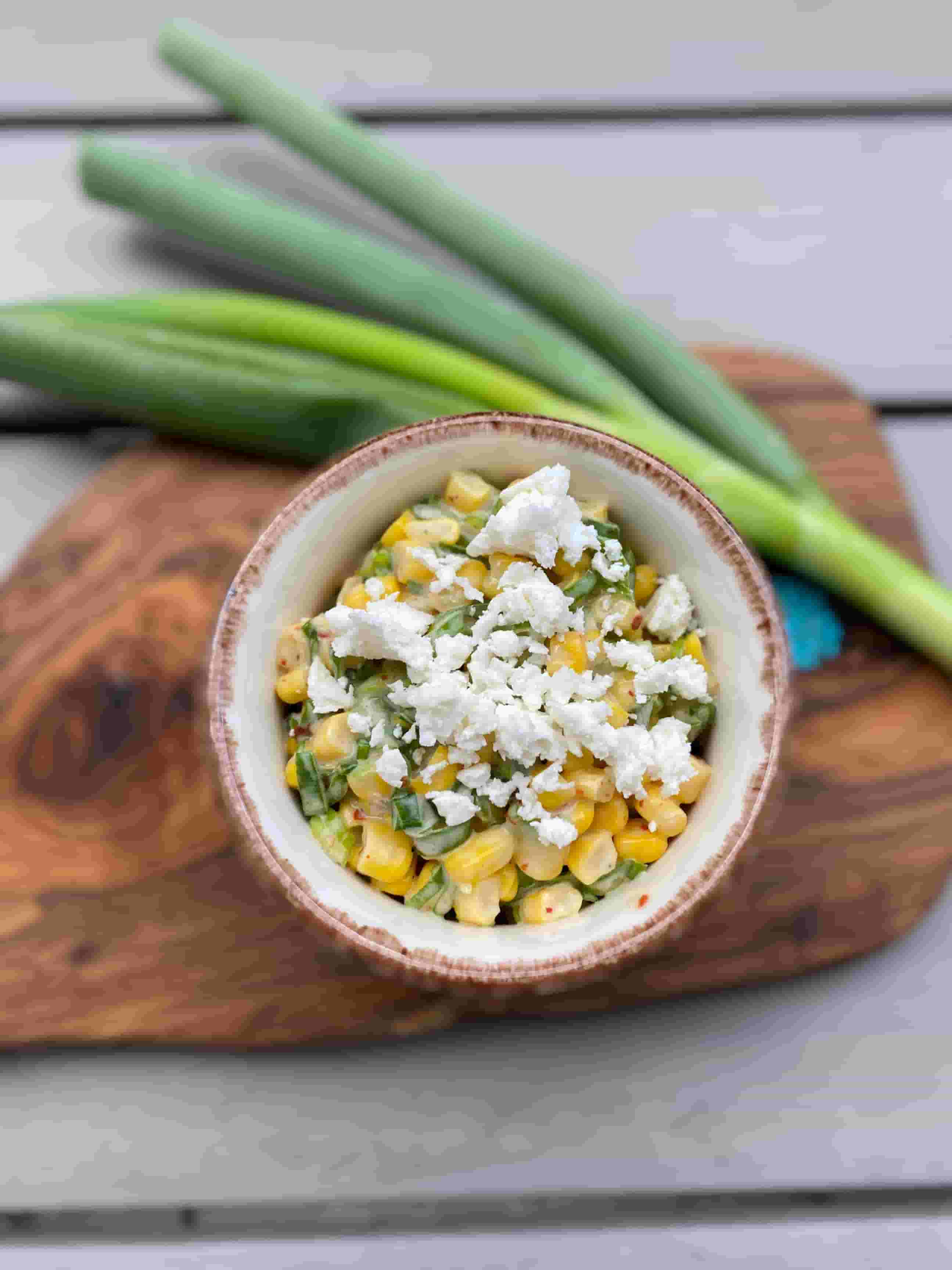 Salade de maïs de rue Recipe Image