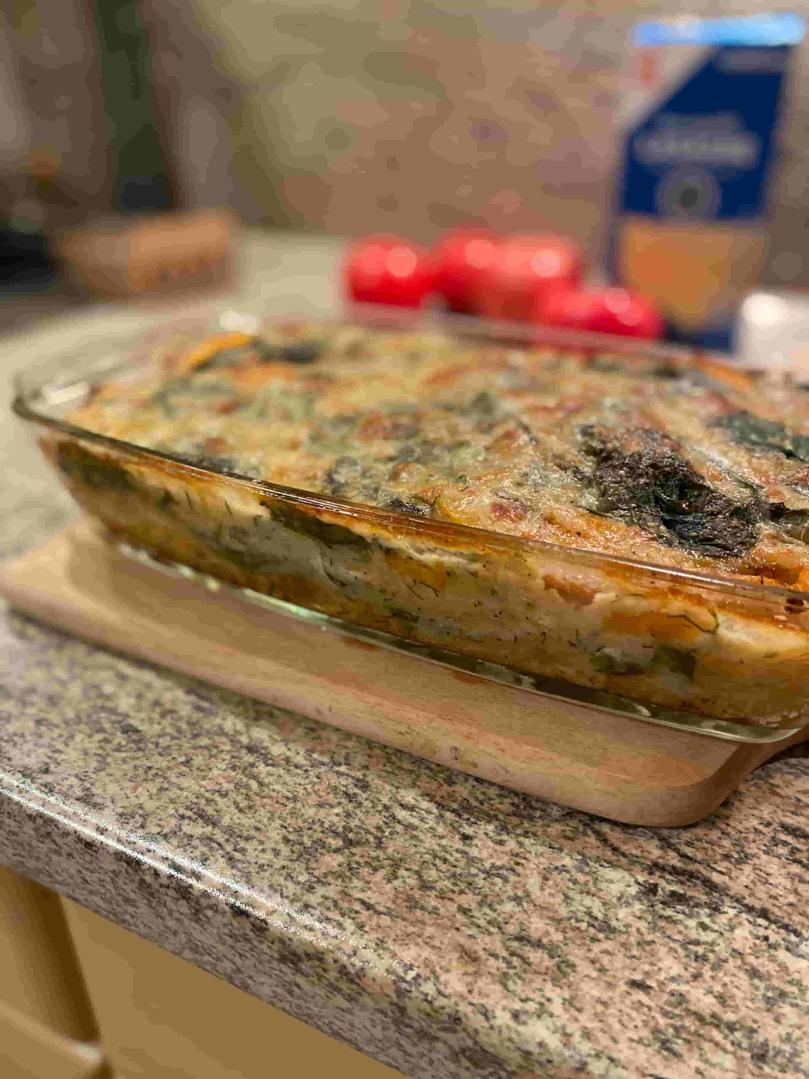 Smoked Salmon and Pumpkin Lasagna Recipe Image