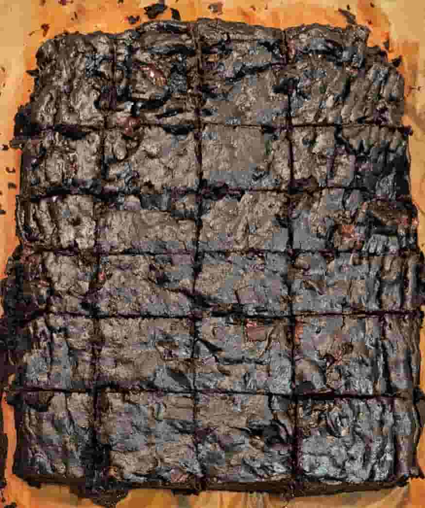 Бананов брауни (без захар & брашно) Recipe Image