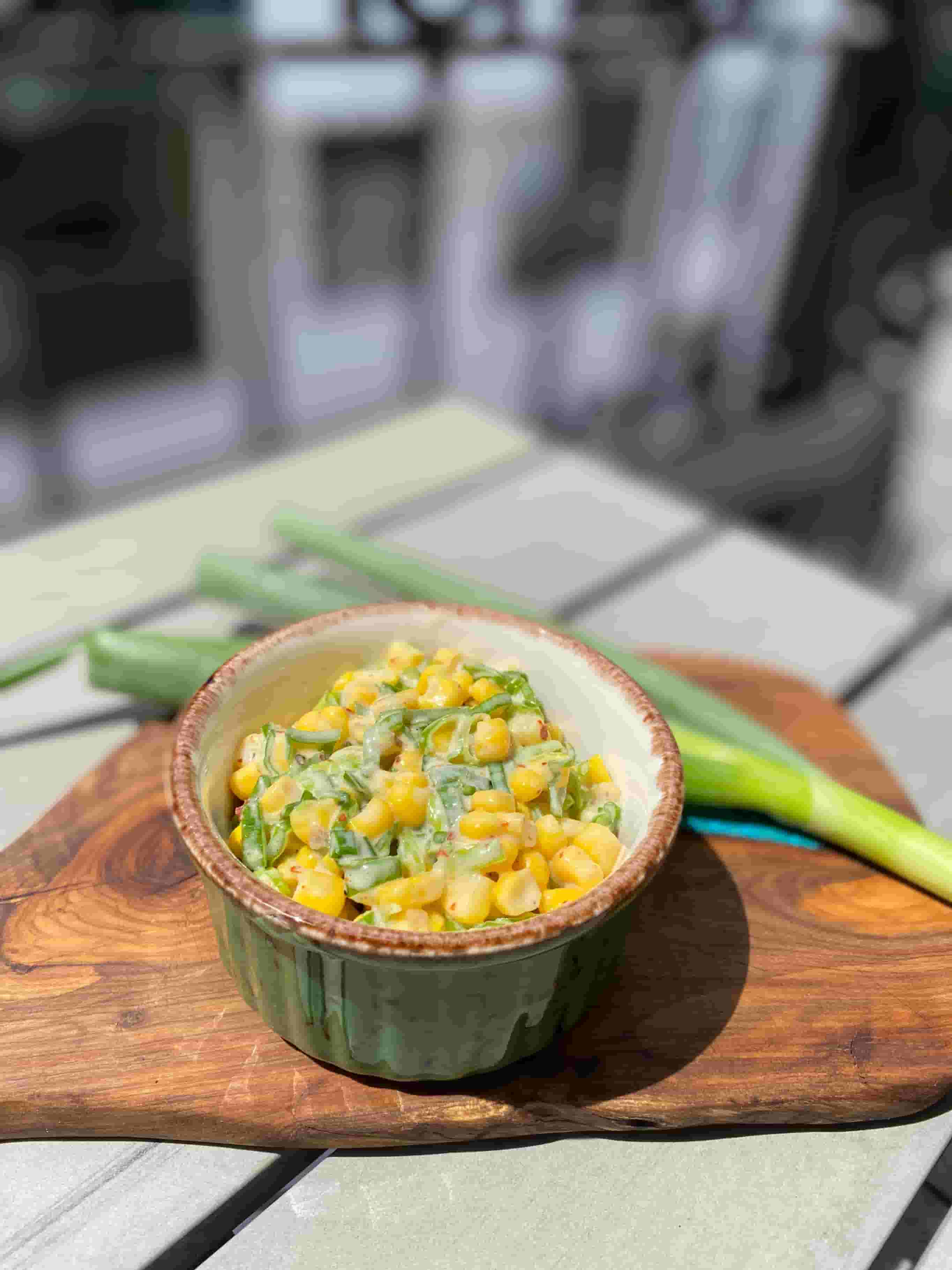 Salade de maïs de rue Recipe Image