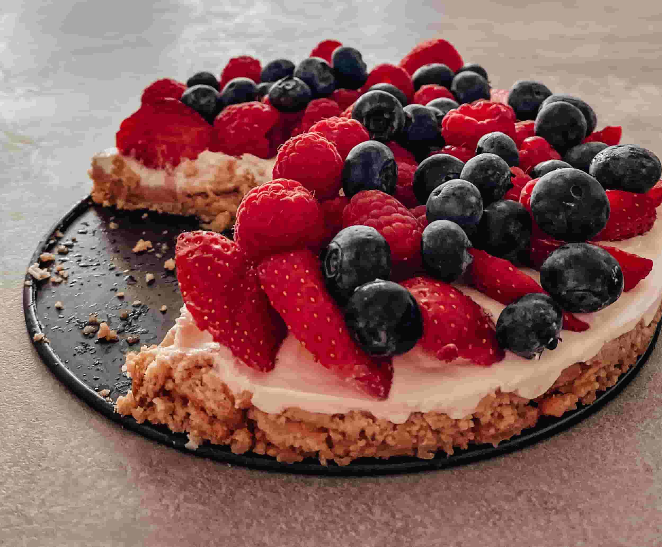 Makkelijke Cheesecake (niet bakken) Recipe Image