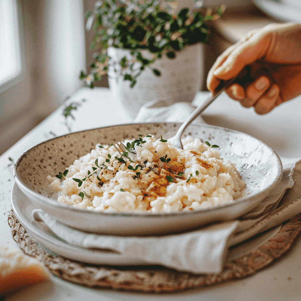 Romige Risotto uit de Cookeo: De Kunst van Italiaanse Eenvoud Recipe Image