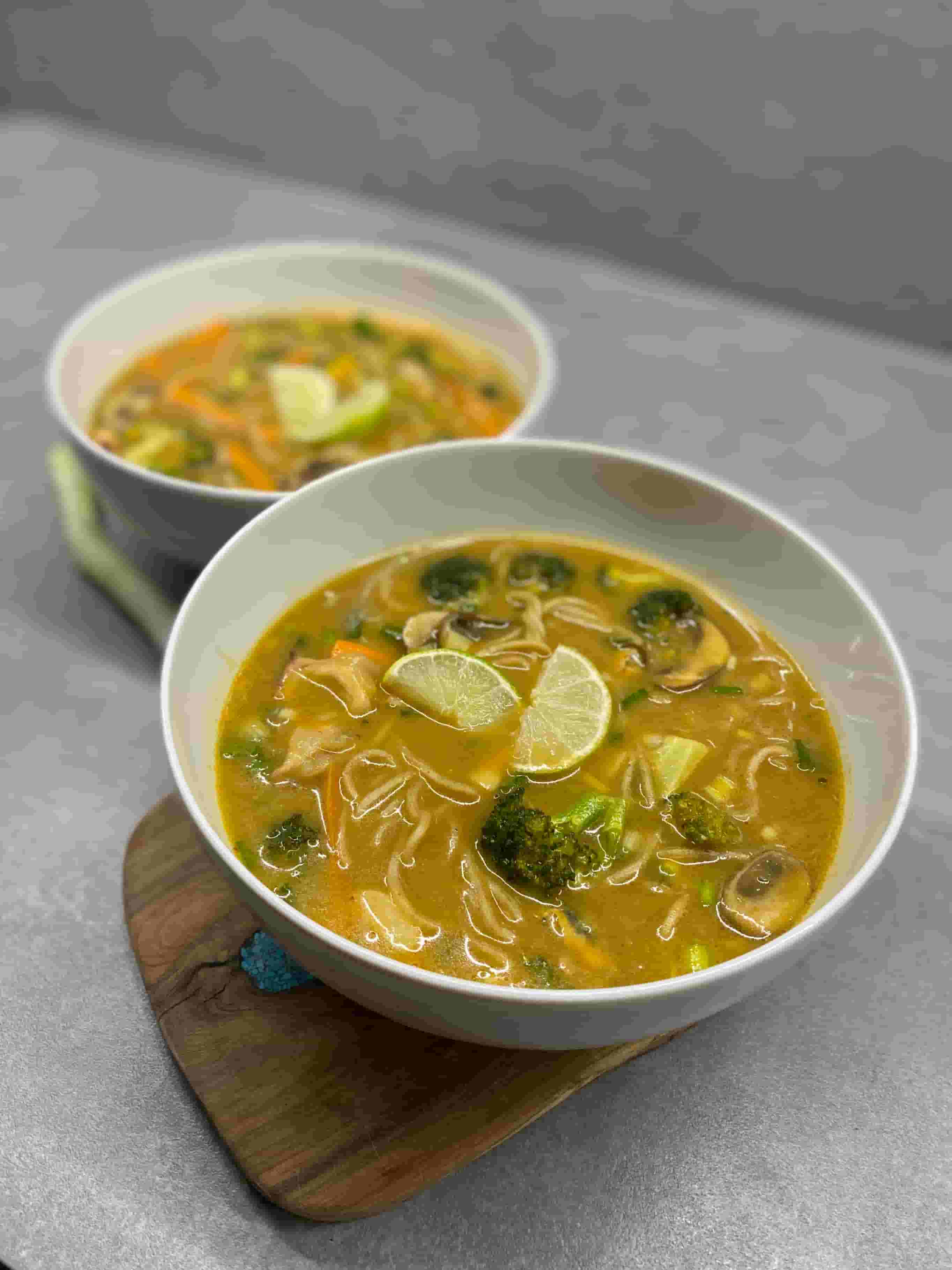 Ramen épicé aux fruits de mer Recipe Image