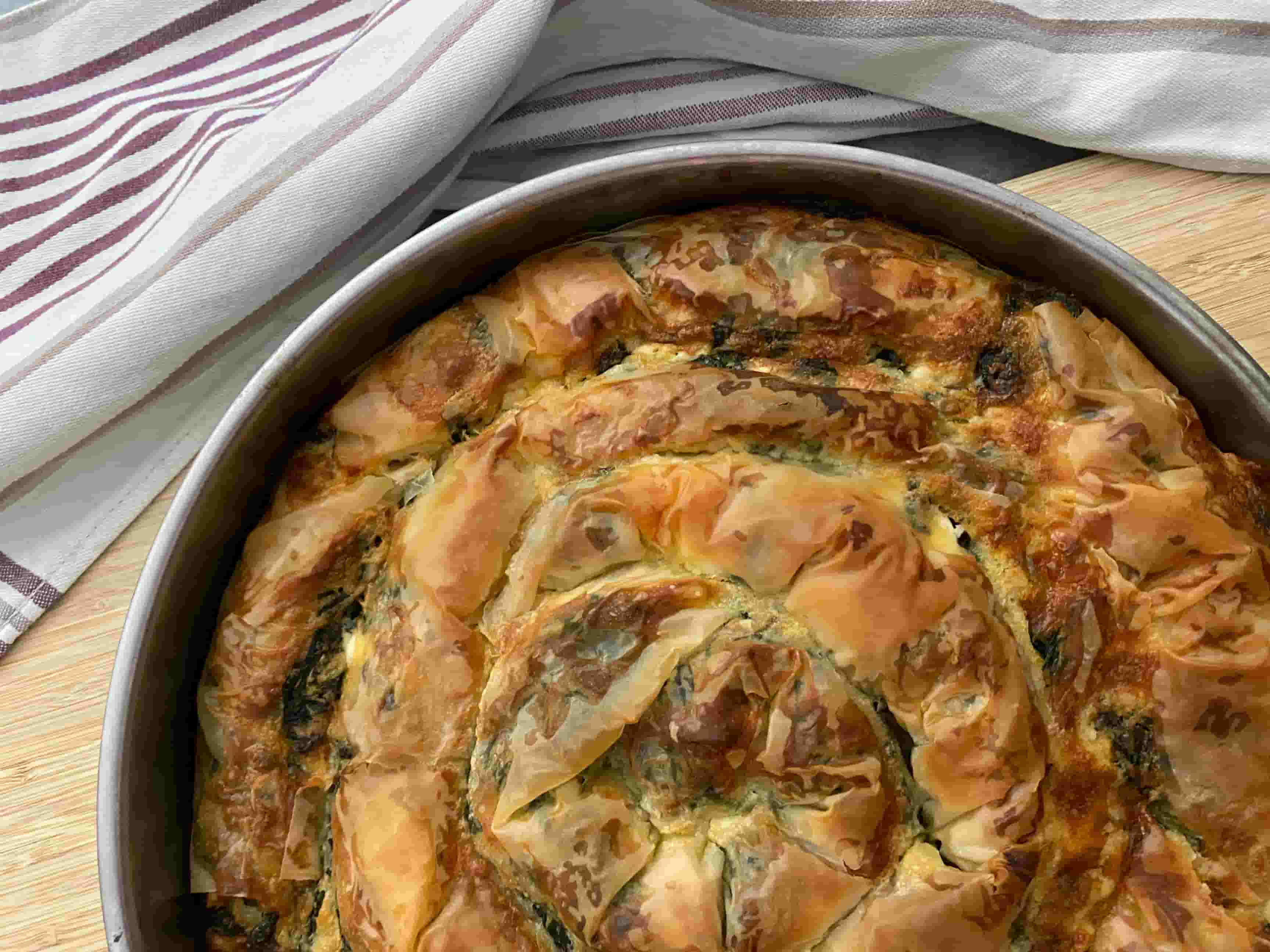 Баница със спанак и сирене Recipe Image
