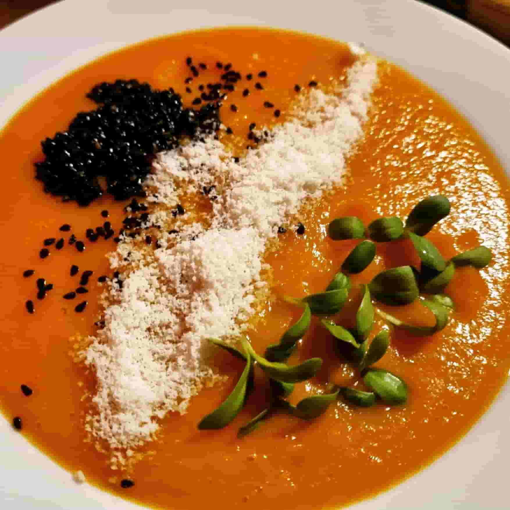 Soupe crémeuse au potiron Recipe Image