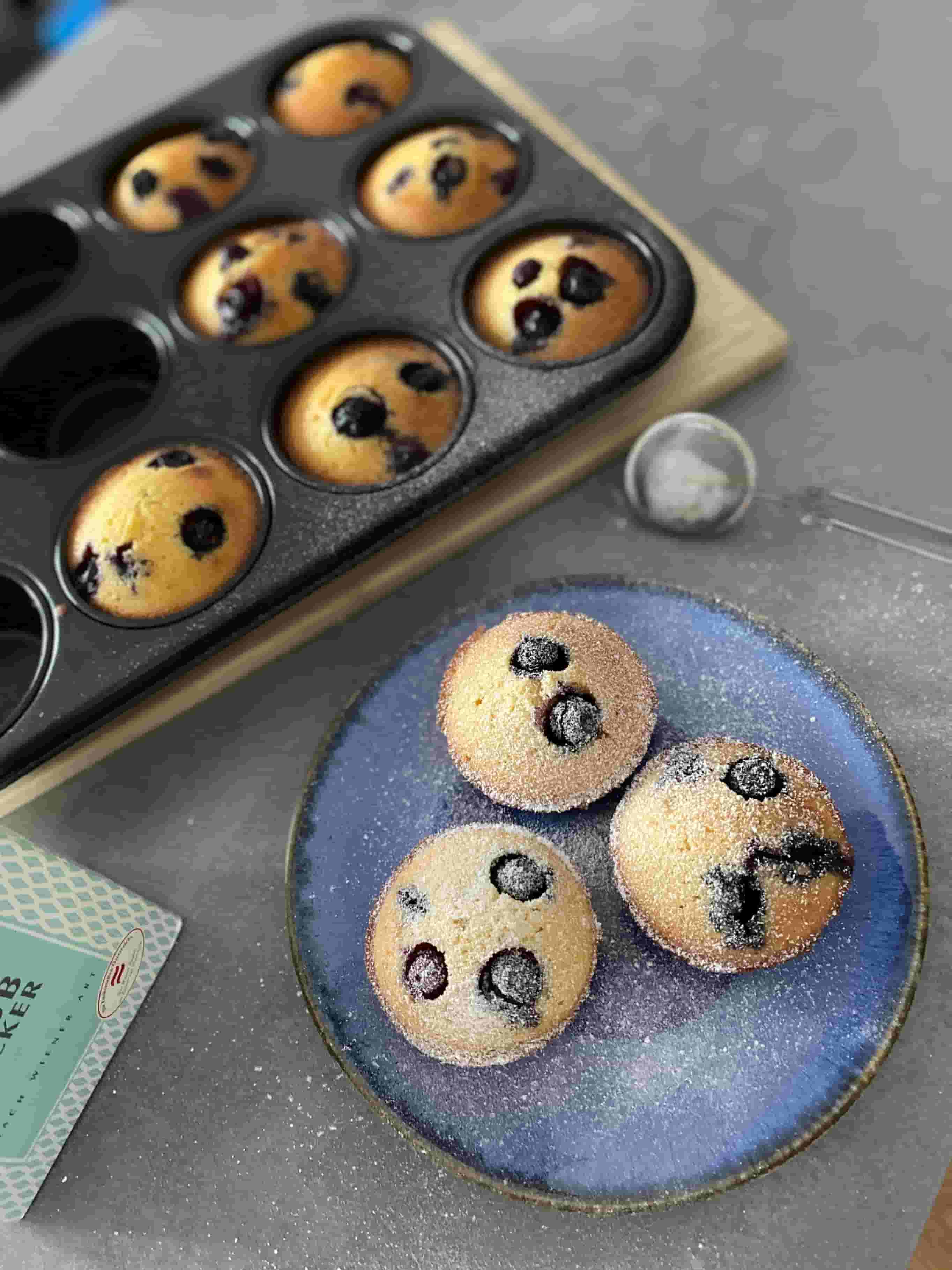 Muffinki Borówkowe Recipe Image