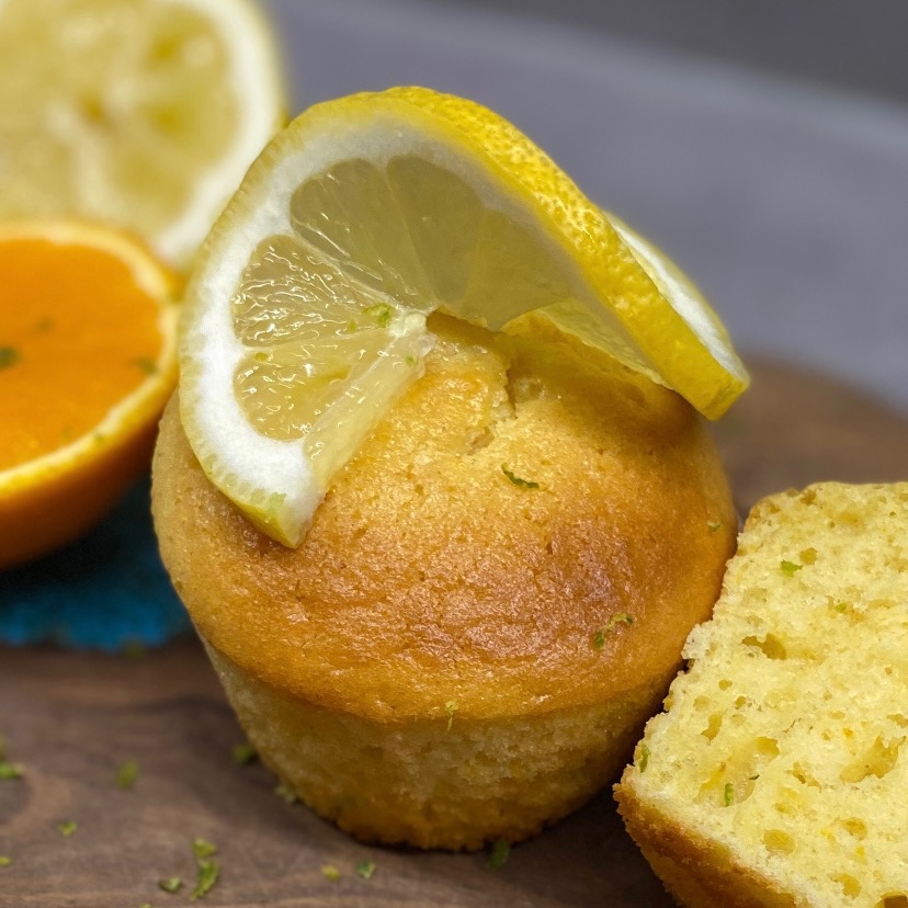 Muffins au citron Recipe Image