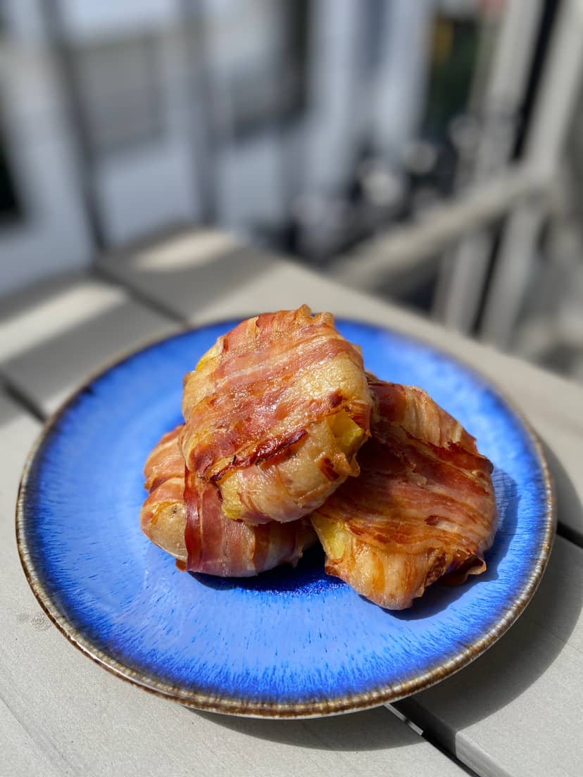 Kartoffeln im Speckmantel Rocely Rezept