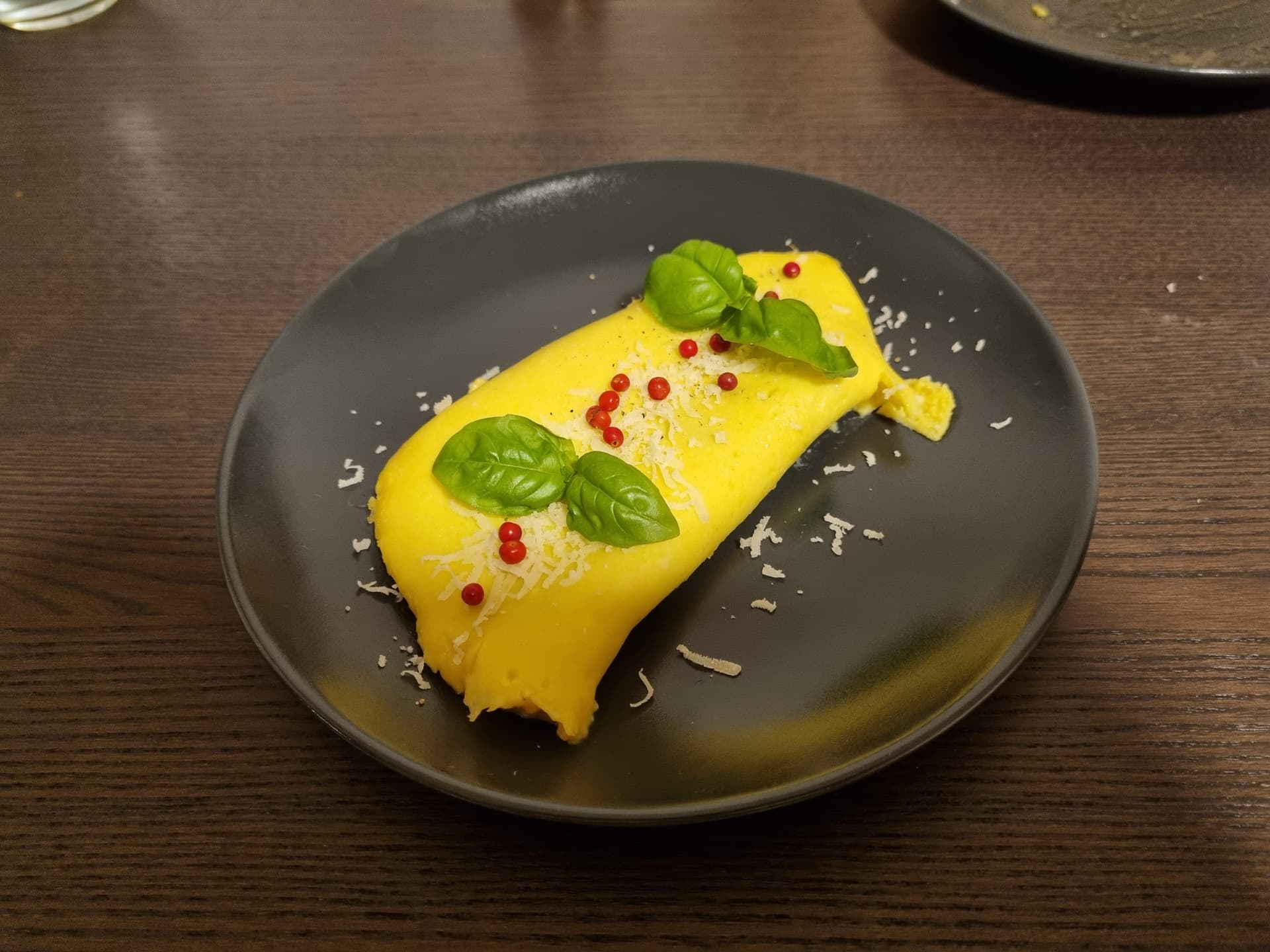 Bild für Omelette mit Parmesansoße