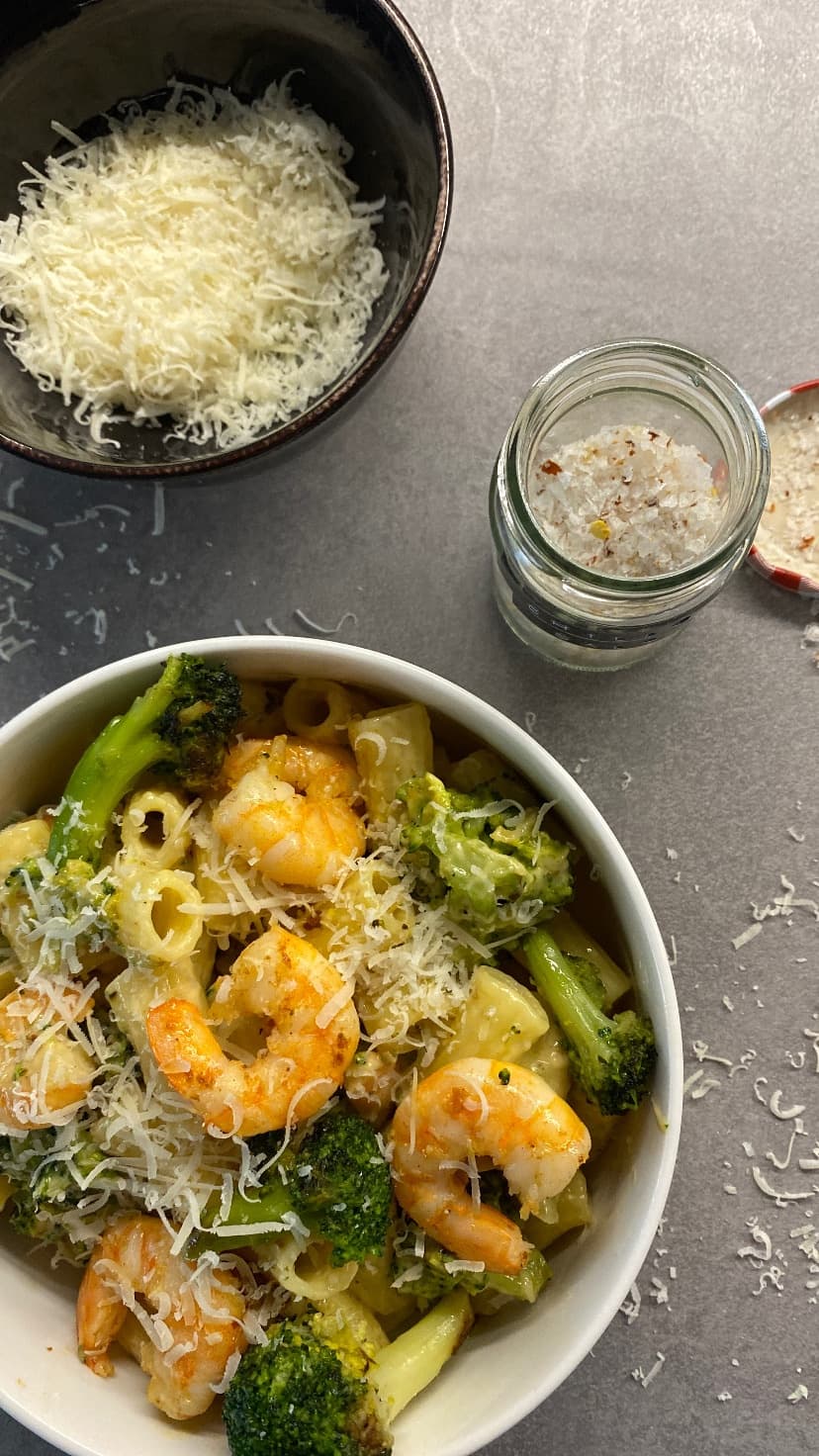 Image for Shrimp Broccoli Pasta with Cheddar