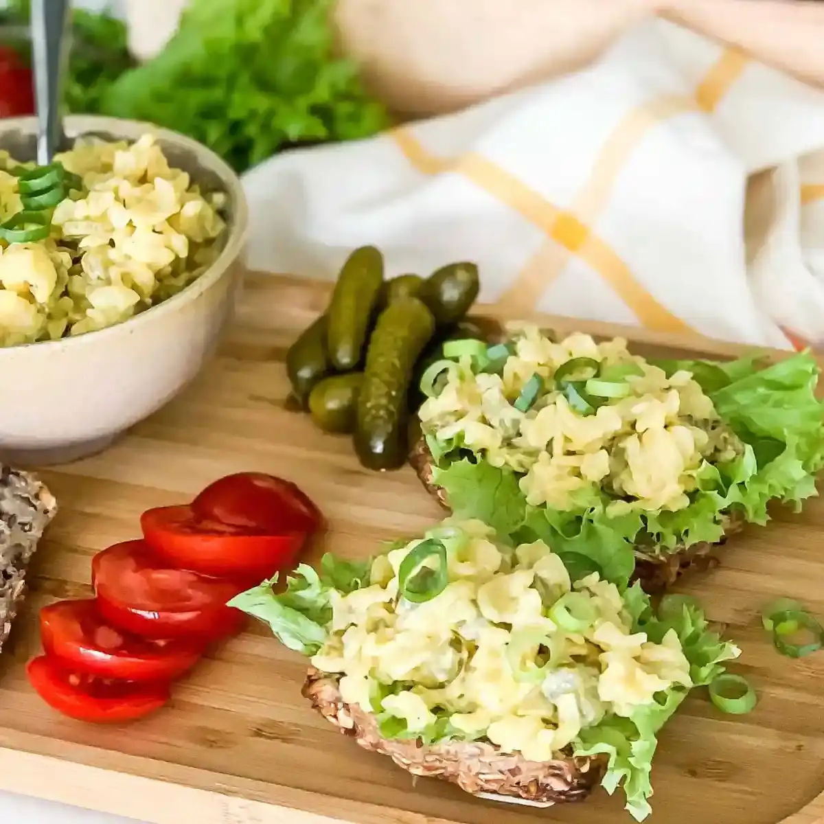 Bild für Veganer Eiersalat