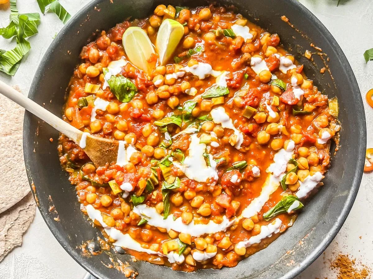 Bild für Chana Palak Masala