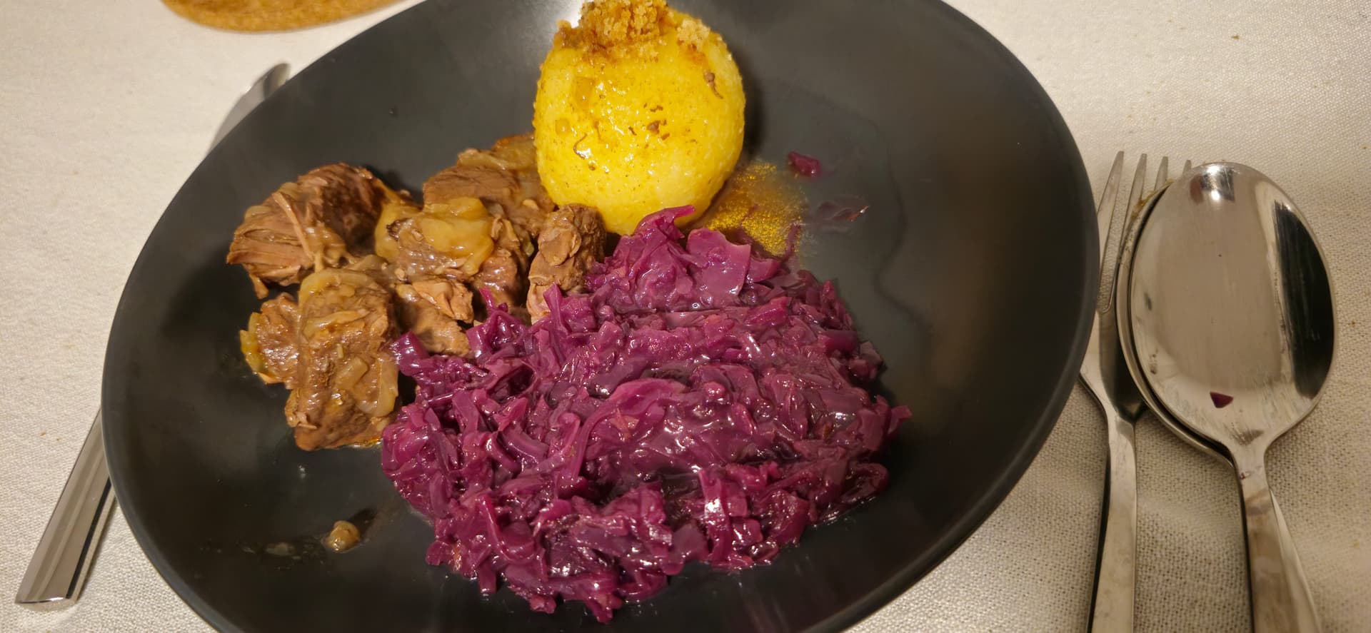 Bild für Veganes cremiges Blaukraut