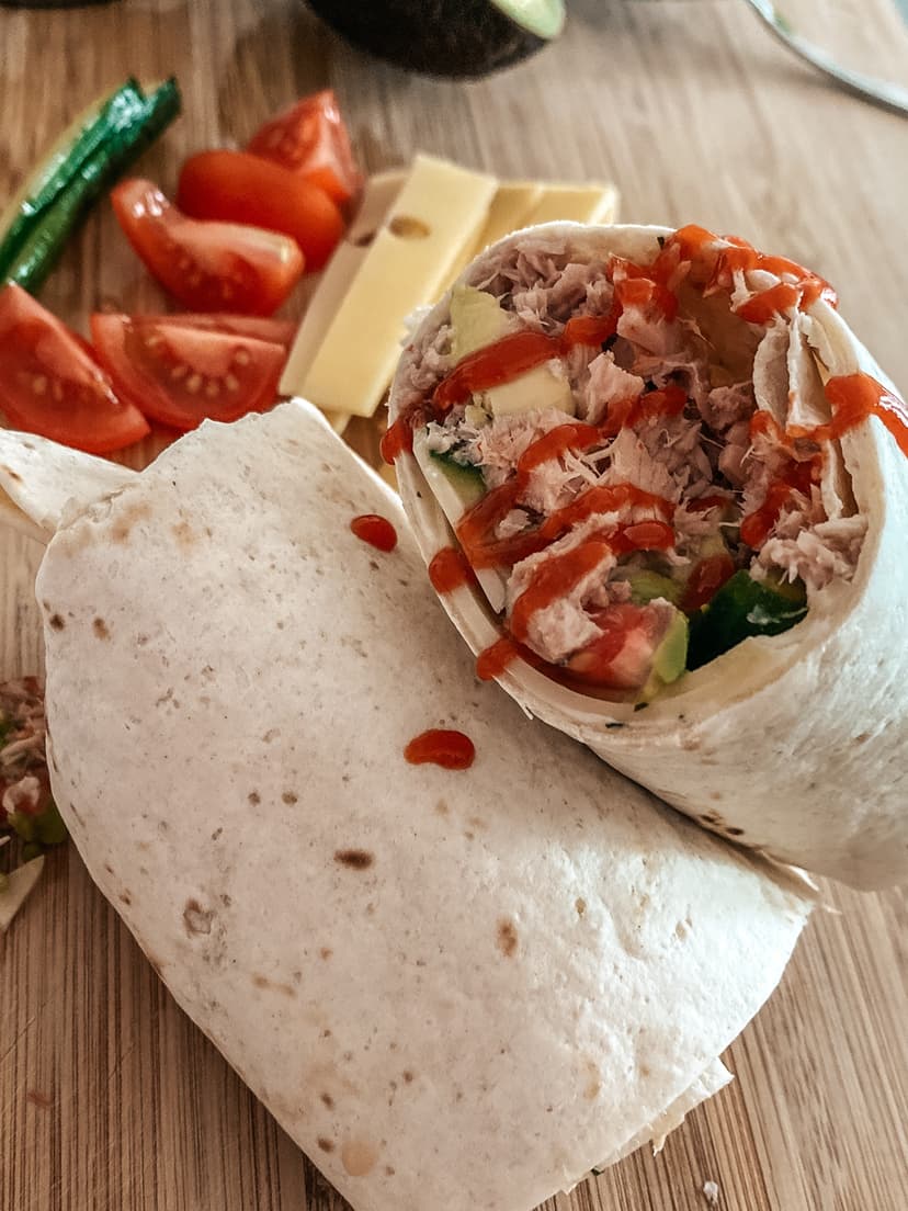 Frühstücksburrito mit Thunfisch Rocely Rezept
