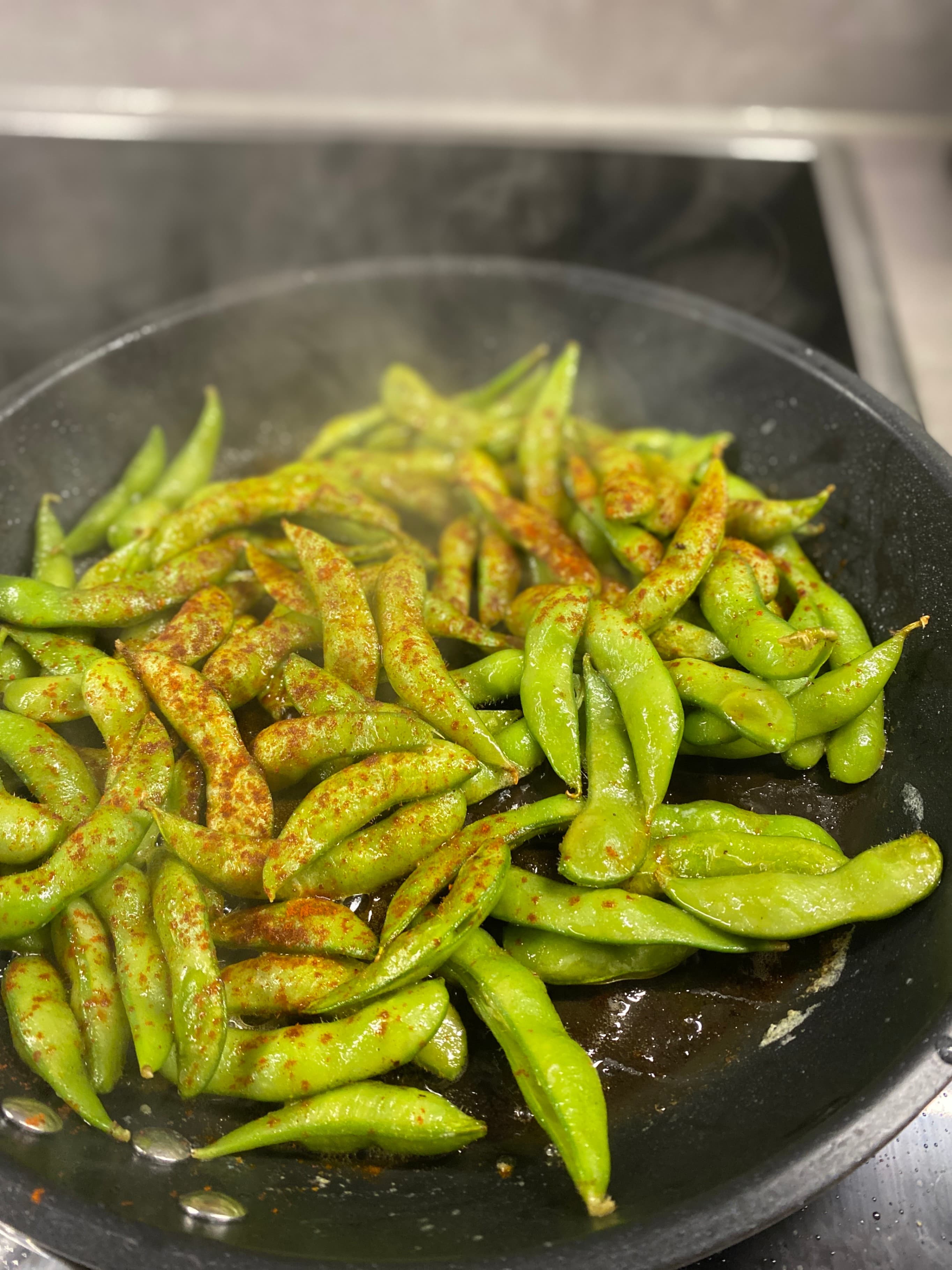 Image de la recette Edamame grillés au beurre