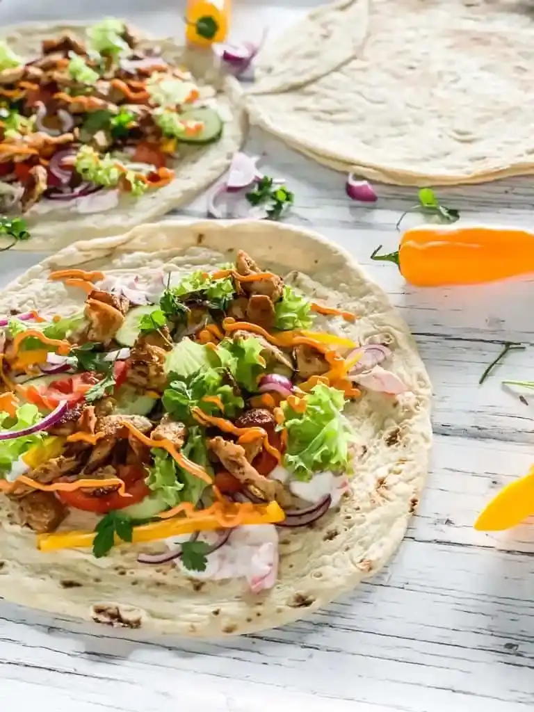 Bild für Vegetarische DönerRolle