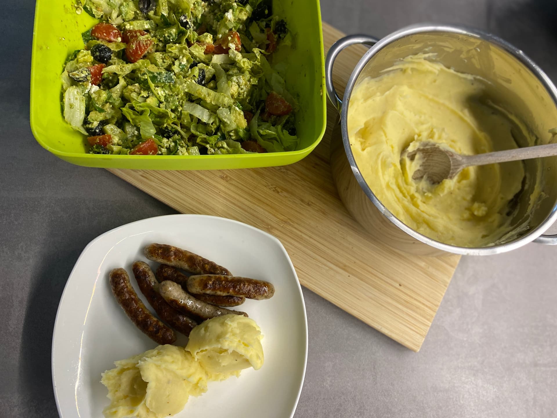 Image for Bavarian Sausages with Mashed Potatoes