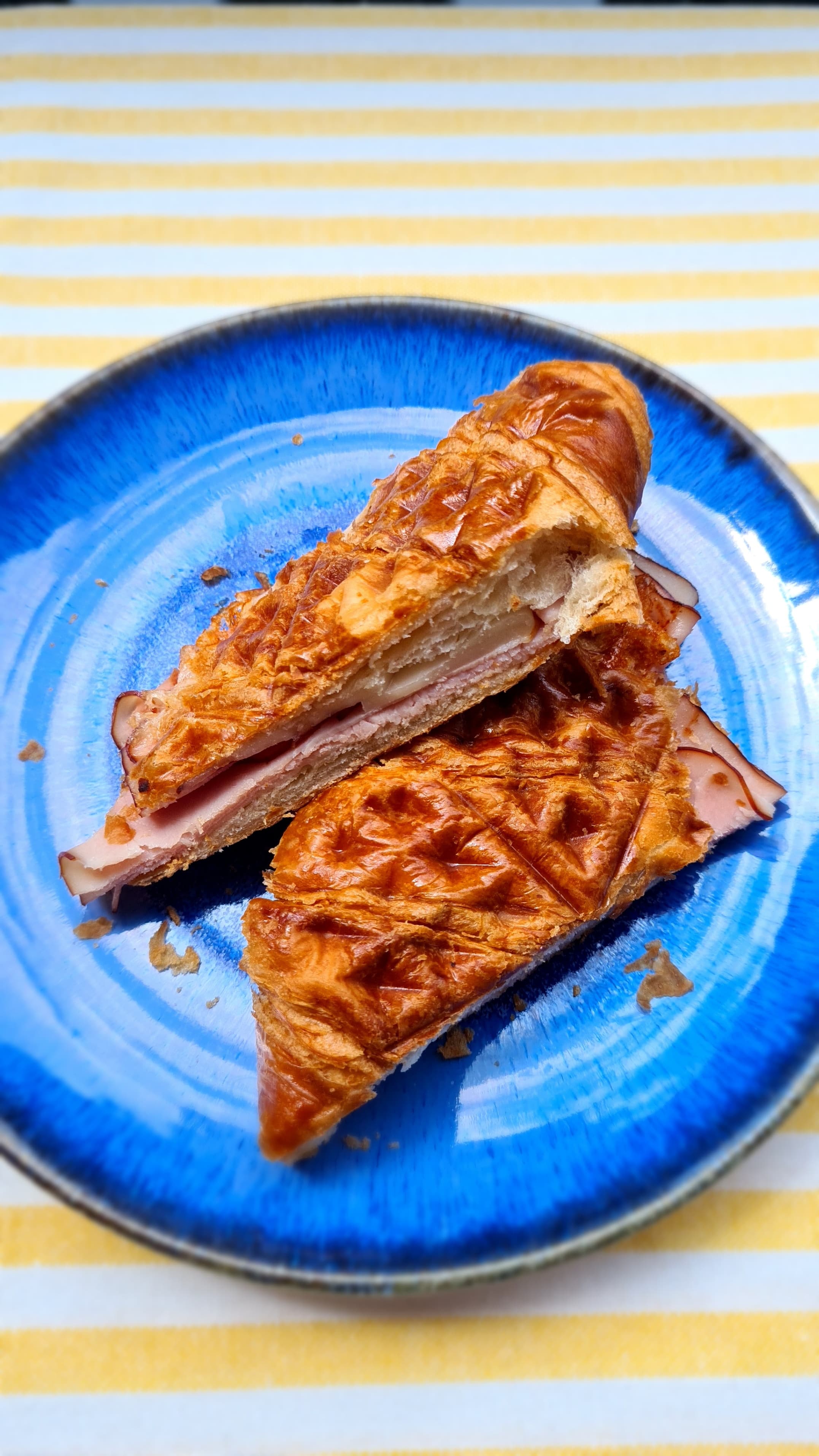 Ham &amp; Cheese Croissant Recipe Image