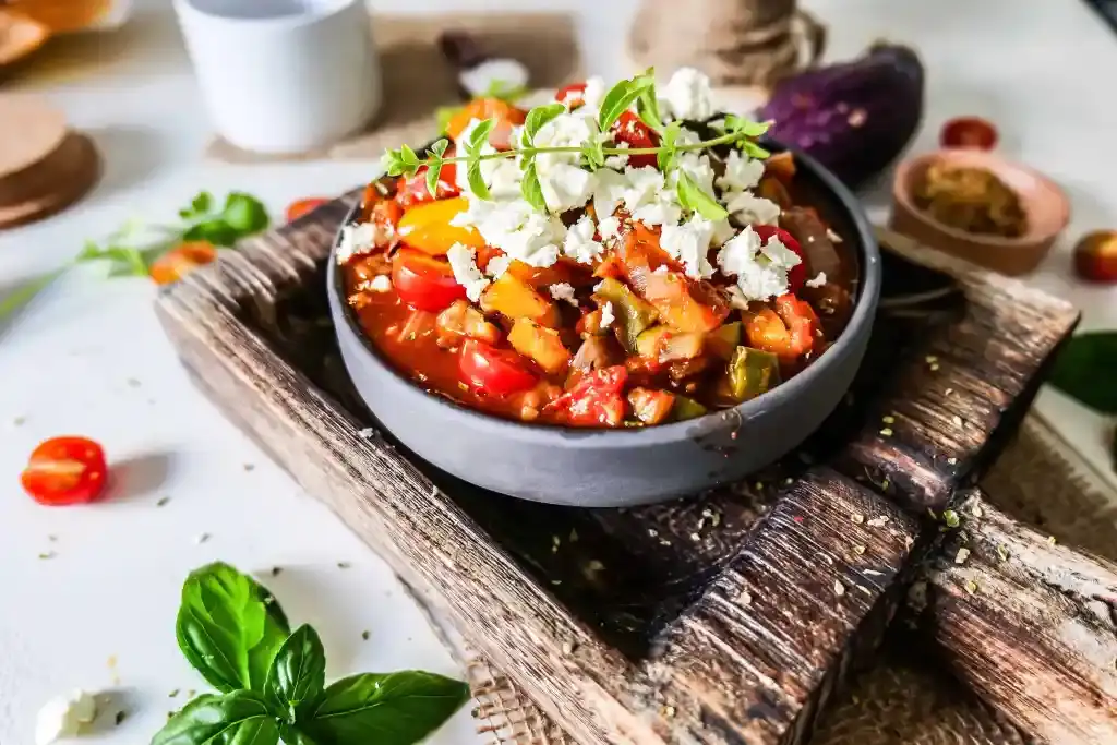 Bild für Klassisches Ratatouille: Ein Fest der mediterranen Aromen