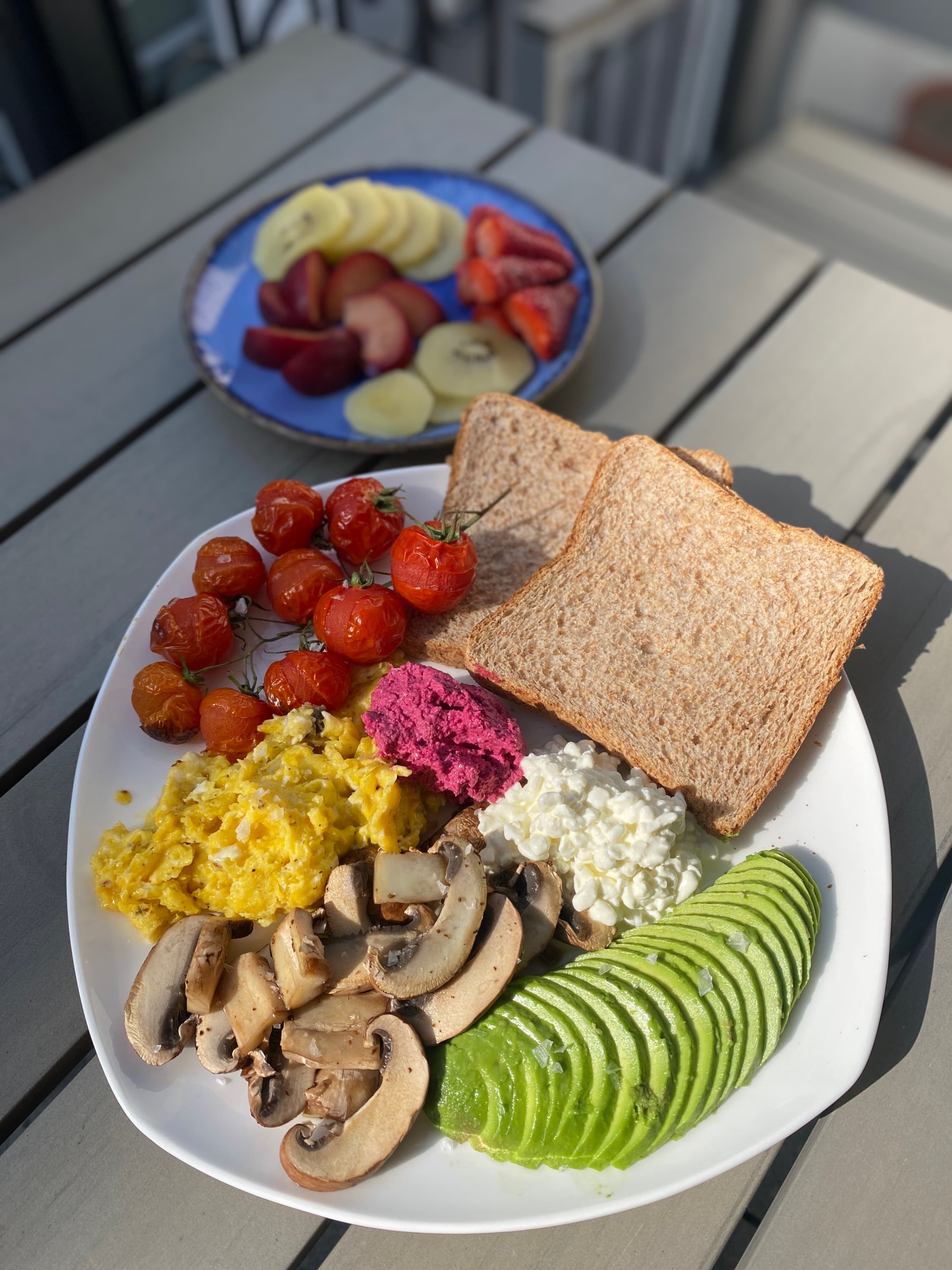 Plato de Desayuno Rico en Nutrientes Recipe Image