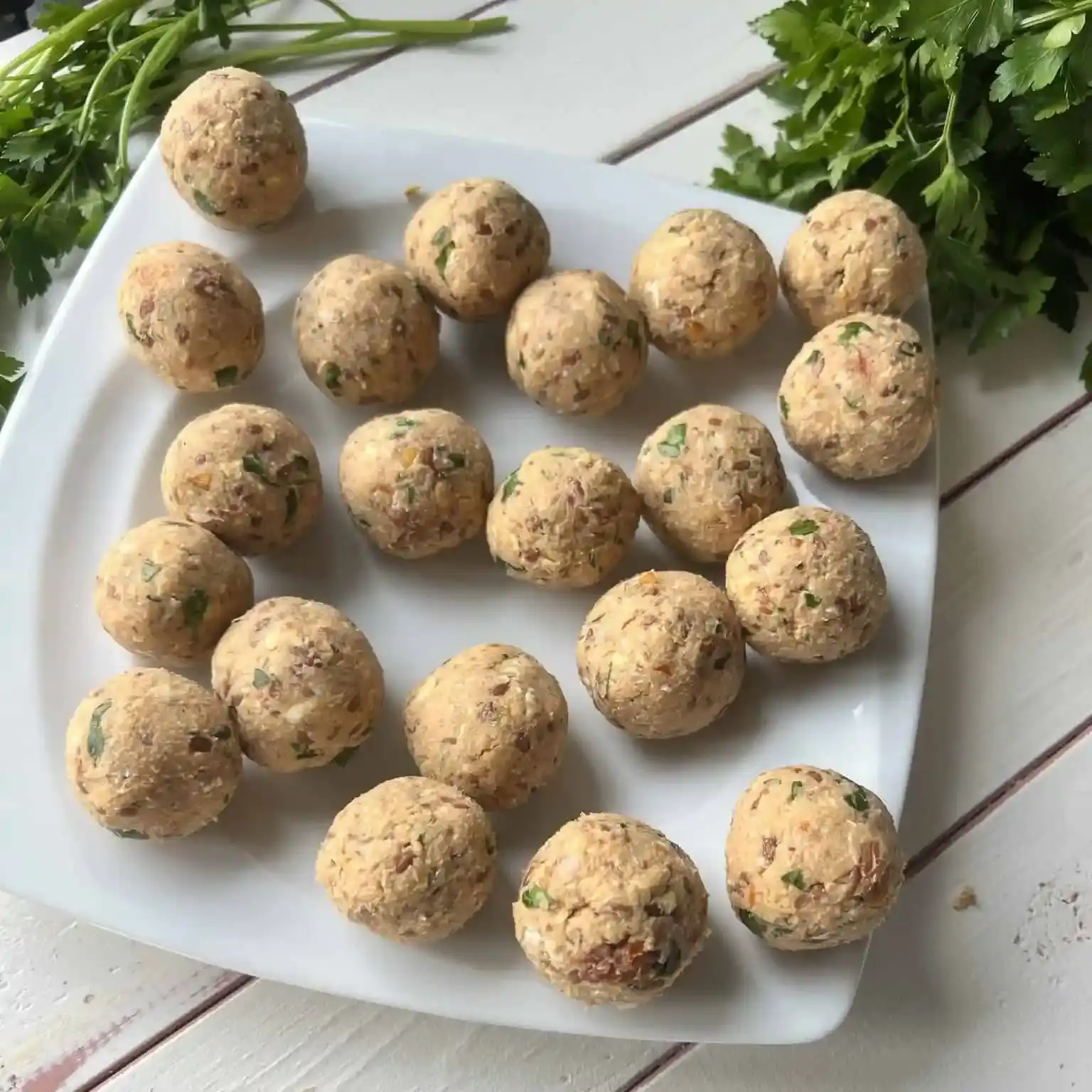 Bild für Vegetarische Hackbällchen nach griechischer Art