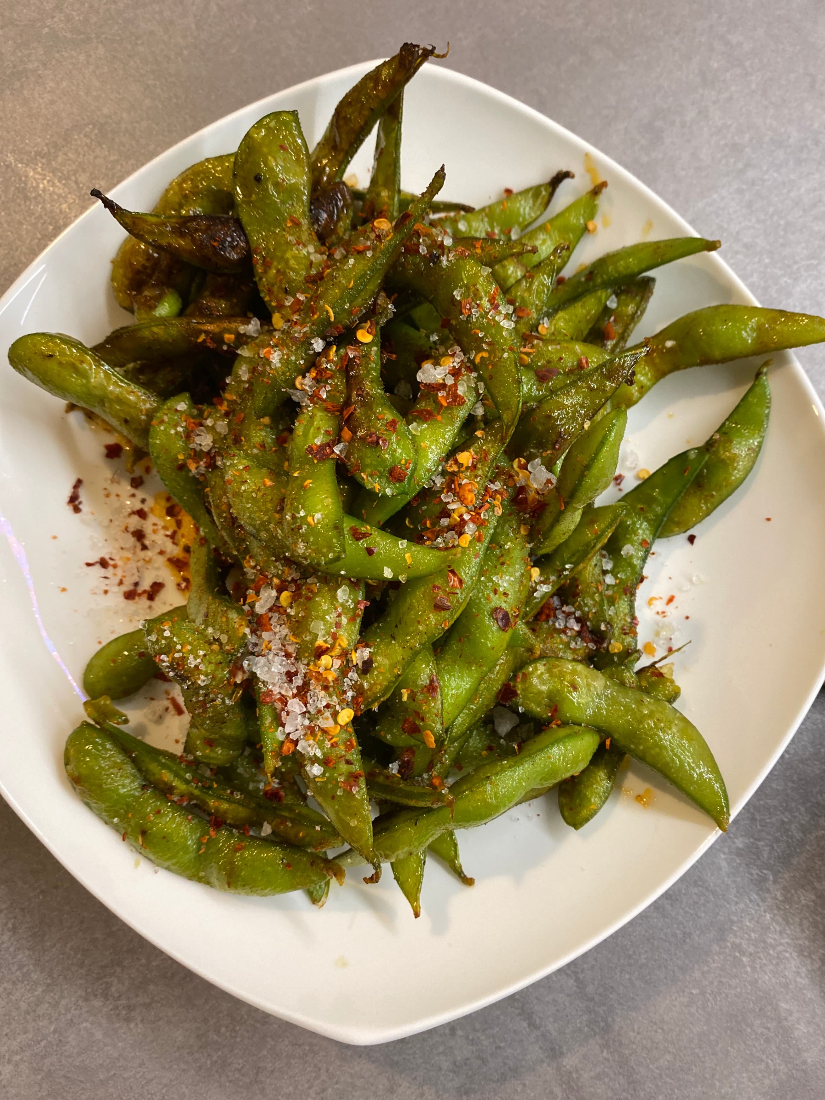 Image de la recette Edamame grillés au beurre