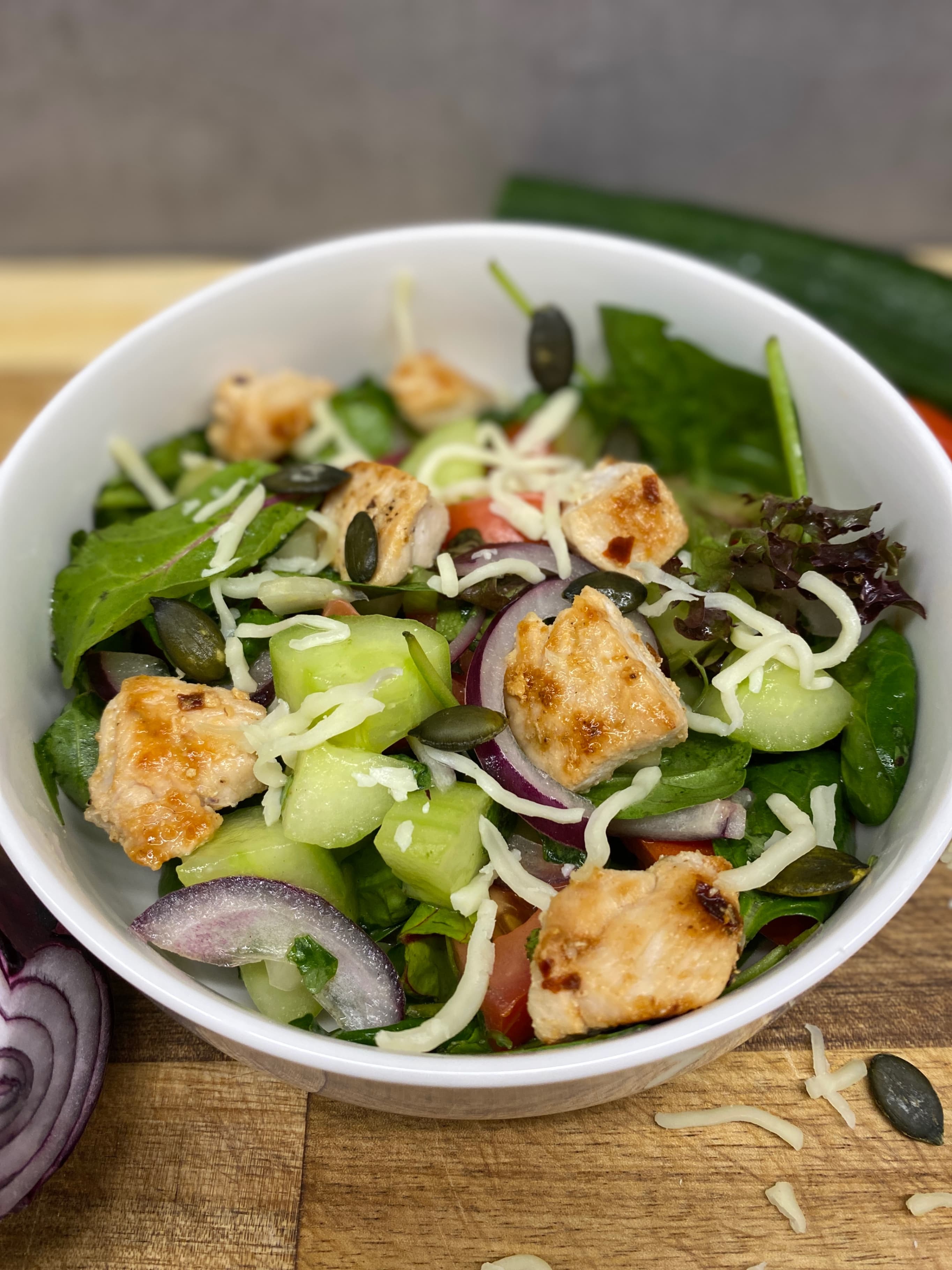 Grilled Chicken Salad Rocely Recipe