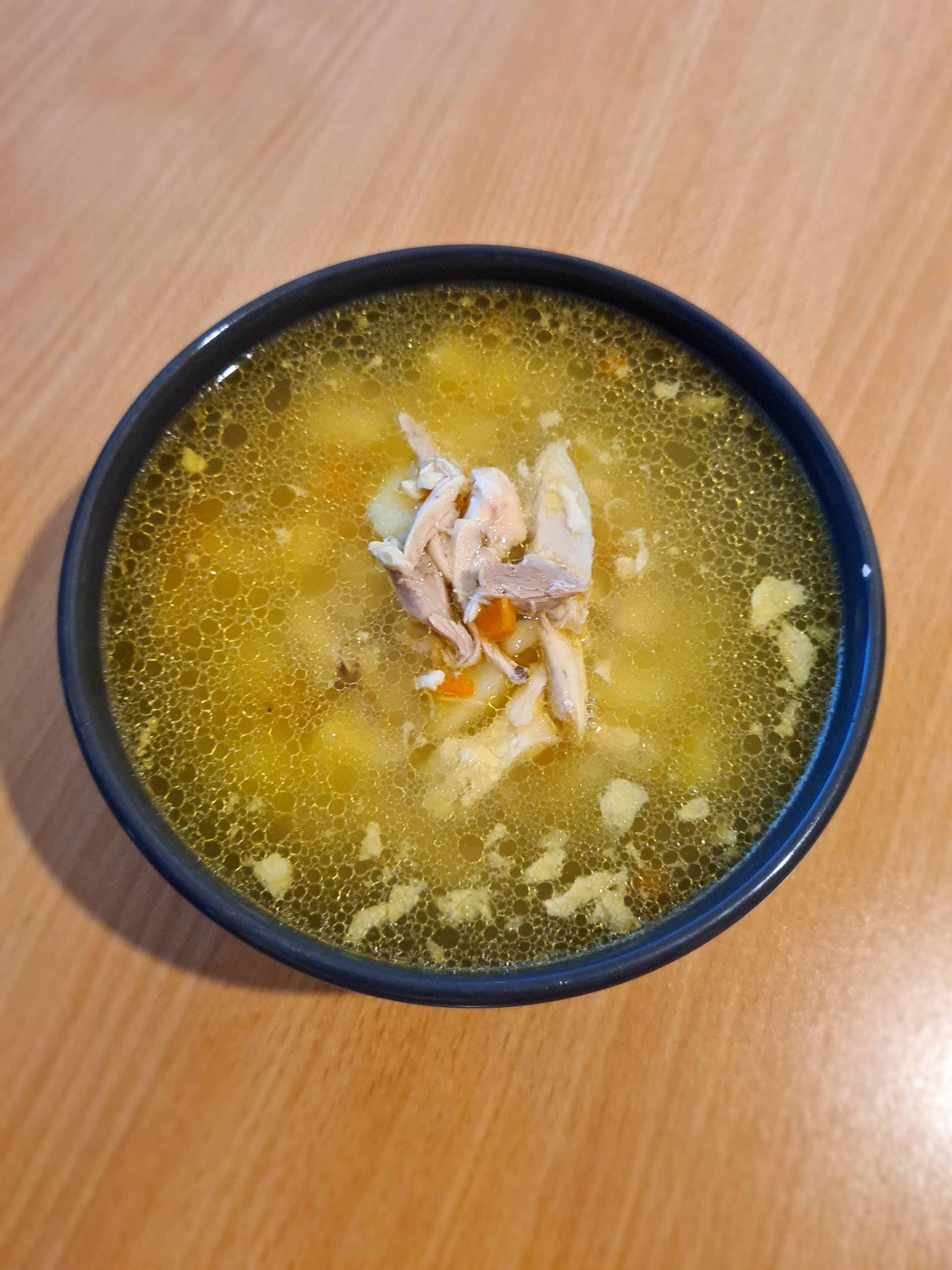 Hühnersuppe mit Kartoffeln und Karotten Recipe Image