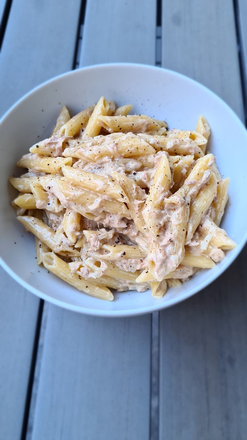 Recette Rocely de Pâtes au thon et oignon