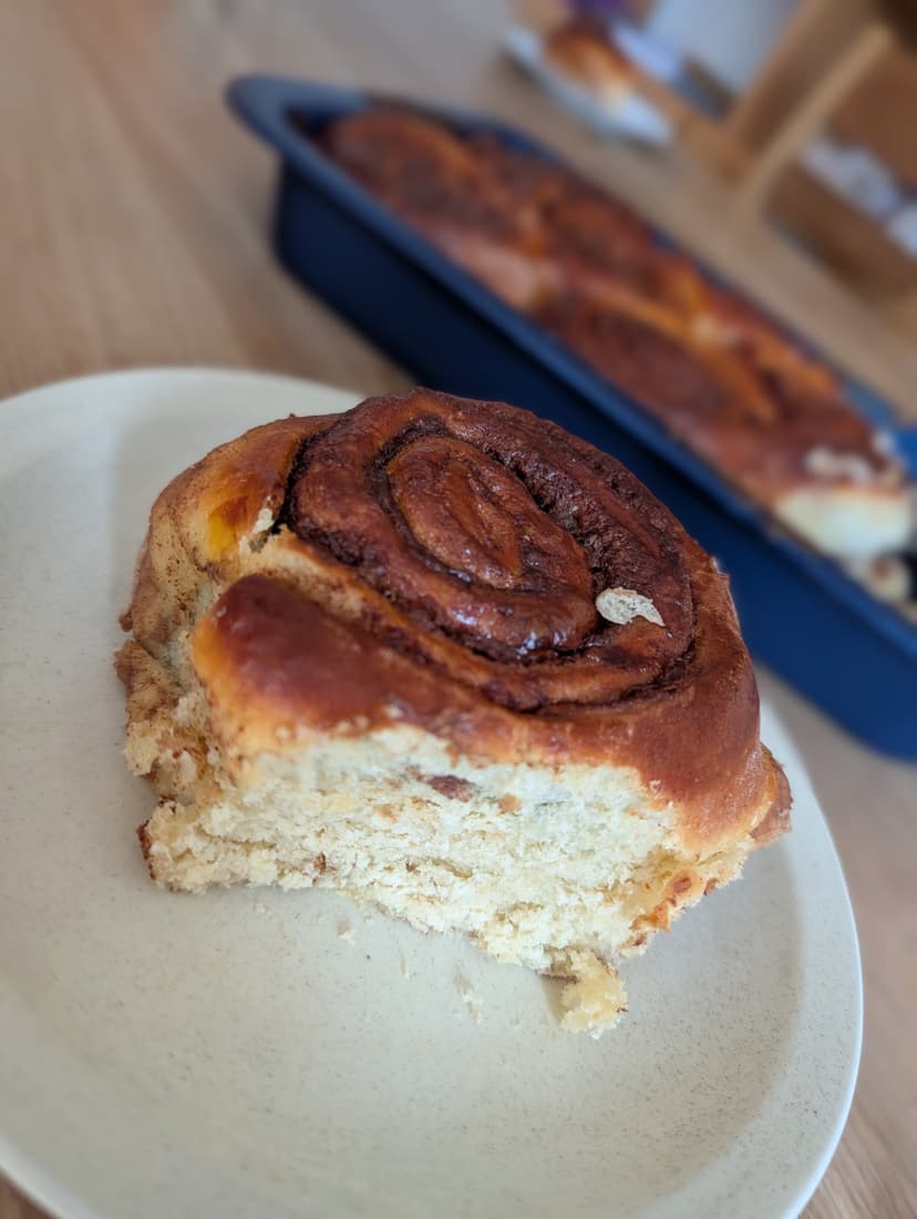 Zimtschnecken mit Poolish Rocely Rezept