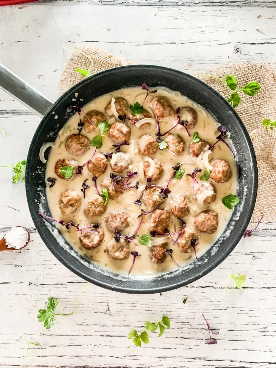 Bild für Vegetarische Köttbullar: Ein Genuss ohne Fleisch